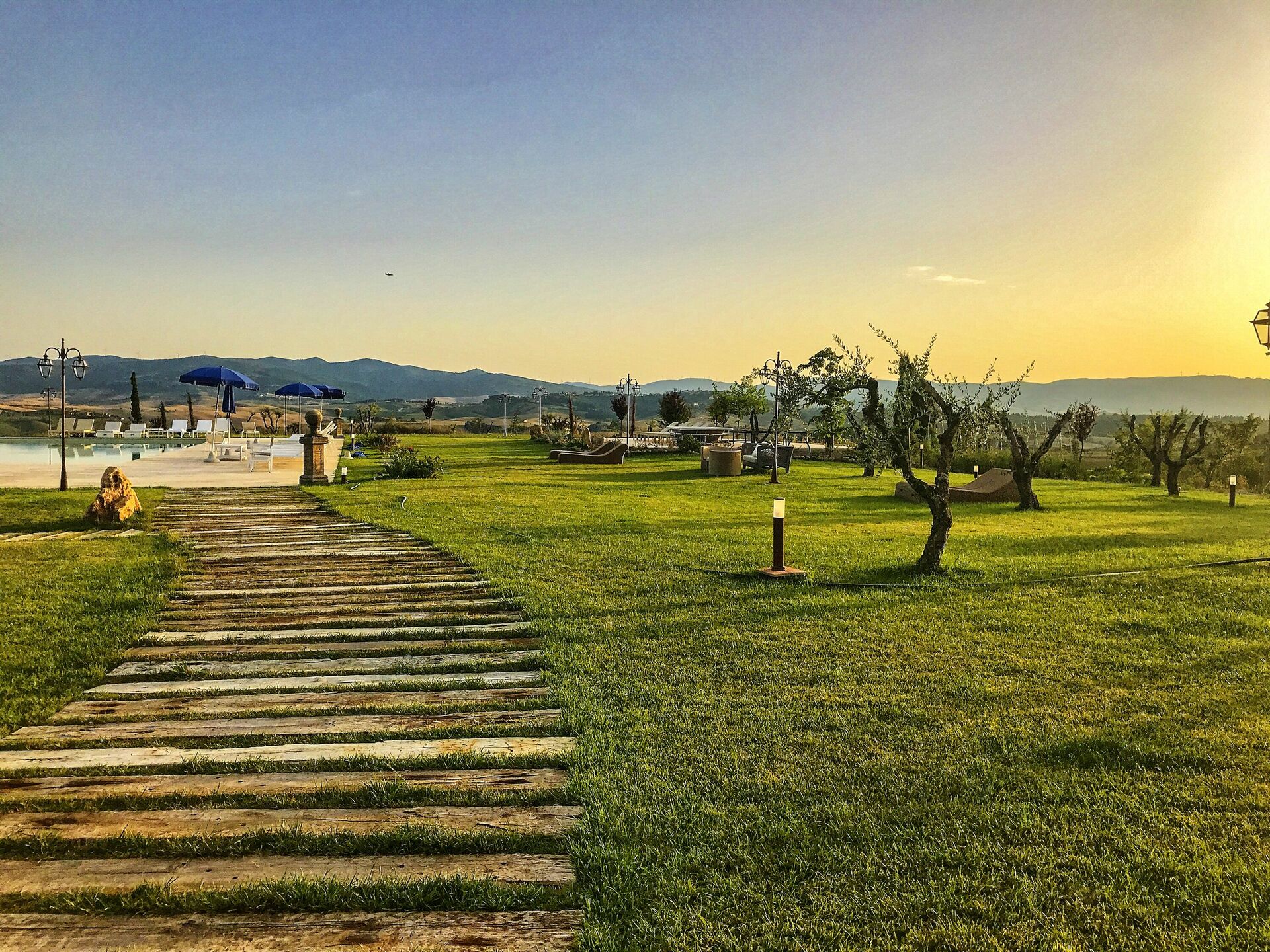 Villa Massimiliano badkamer in Lajatico