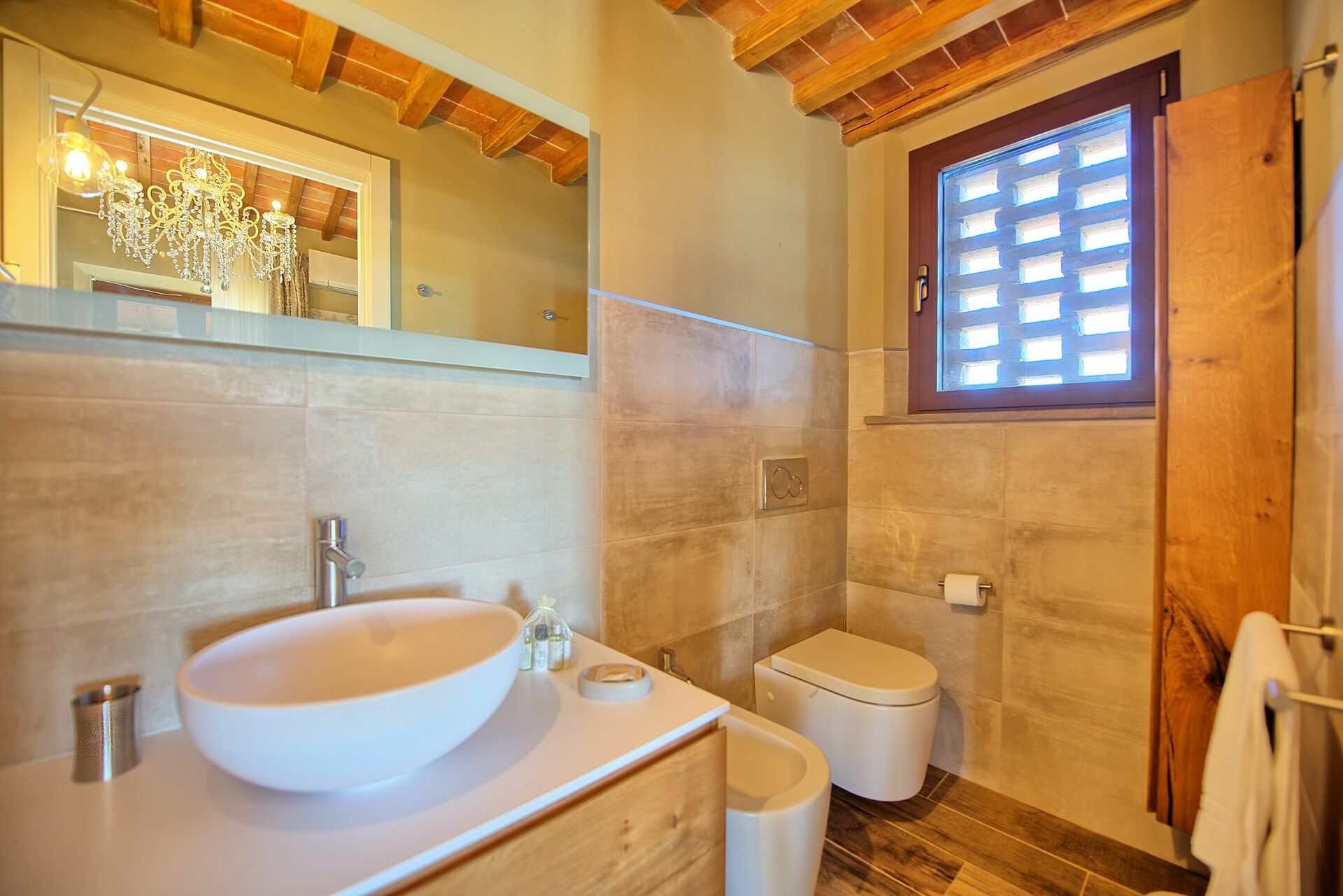 Villa Massimiliano interieur in Lajatico