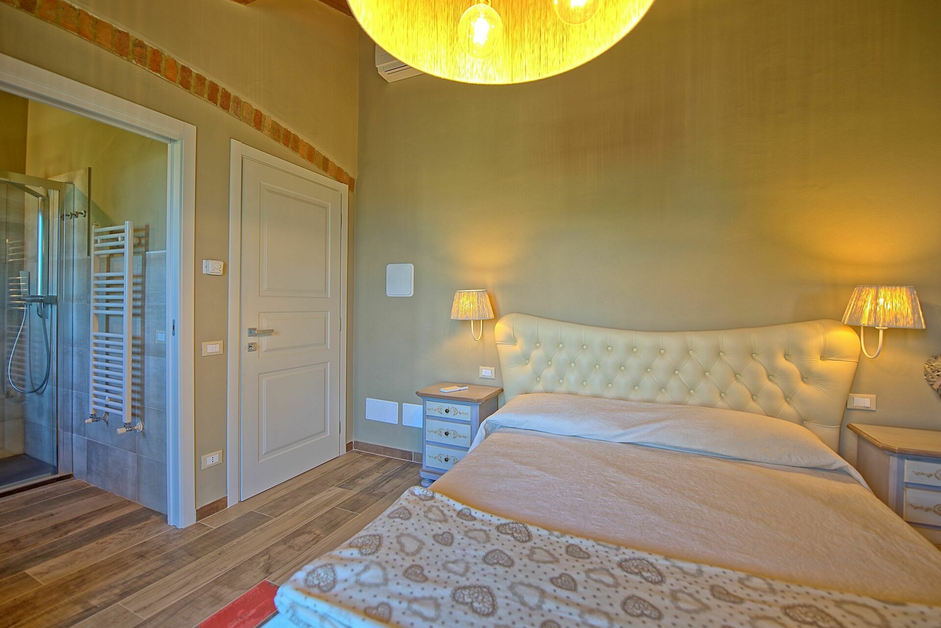 Villa Massimiliano interieur in Lajatico