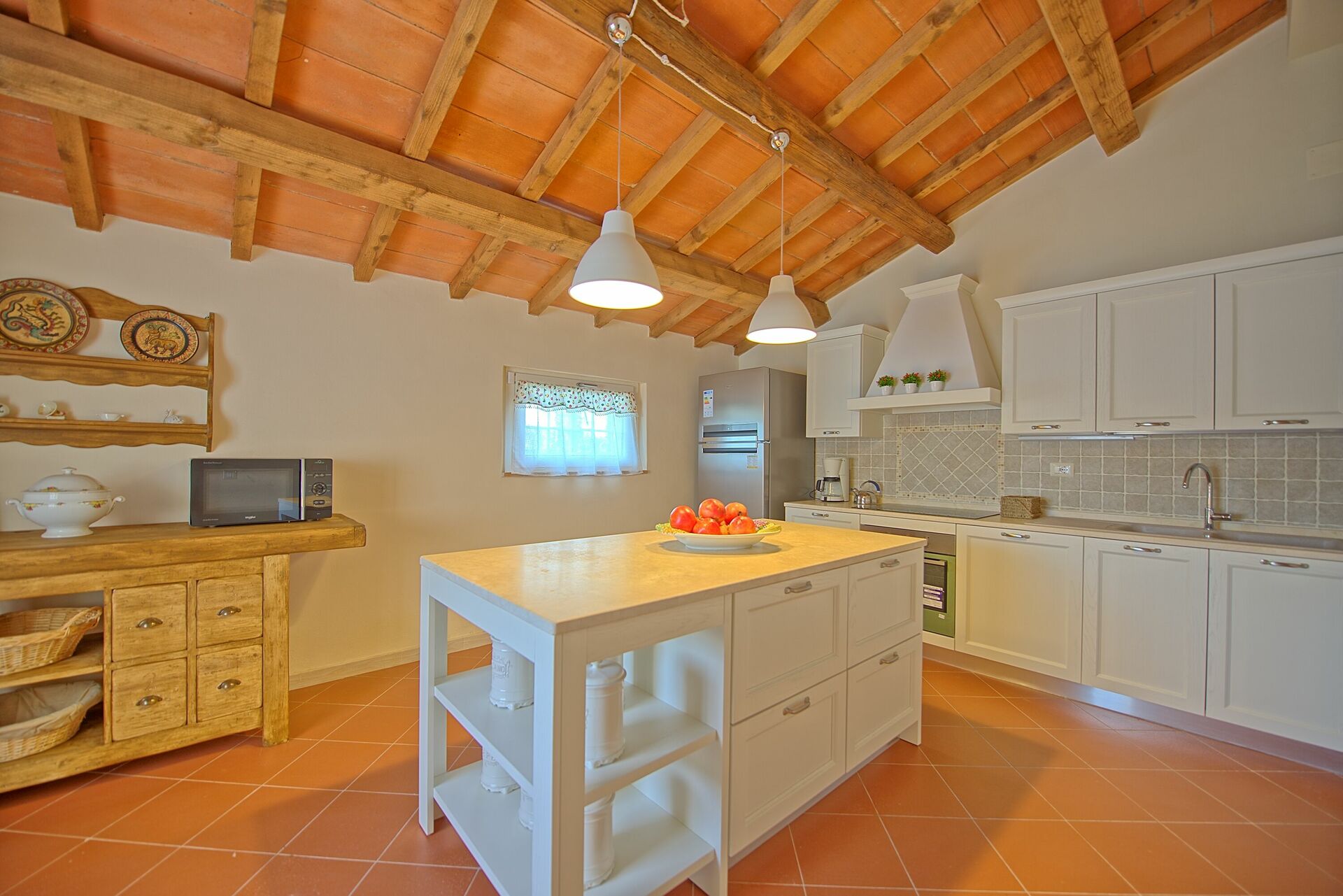 Villa Bonriposo tuin in Legoli