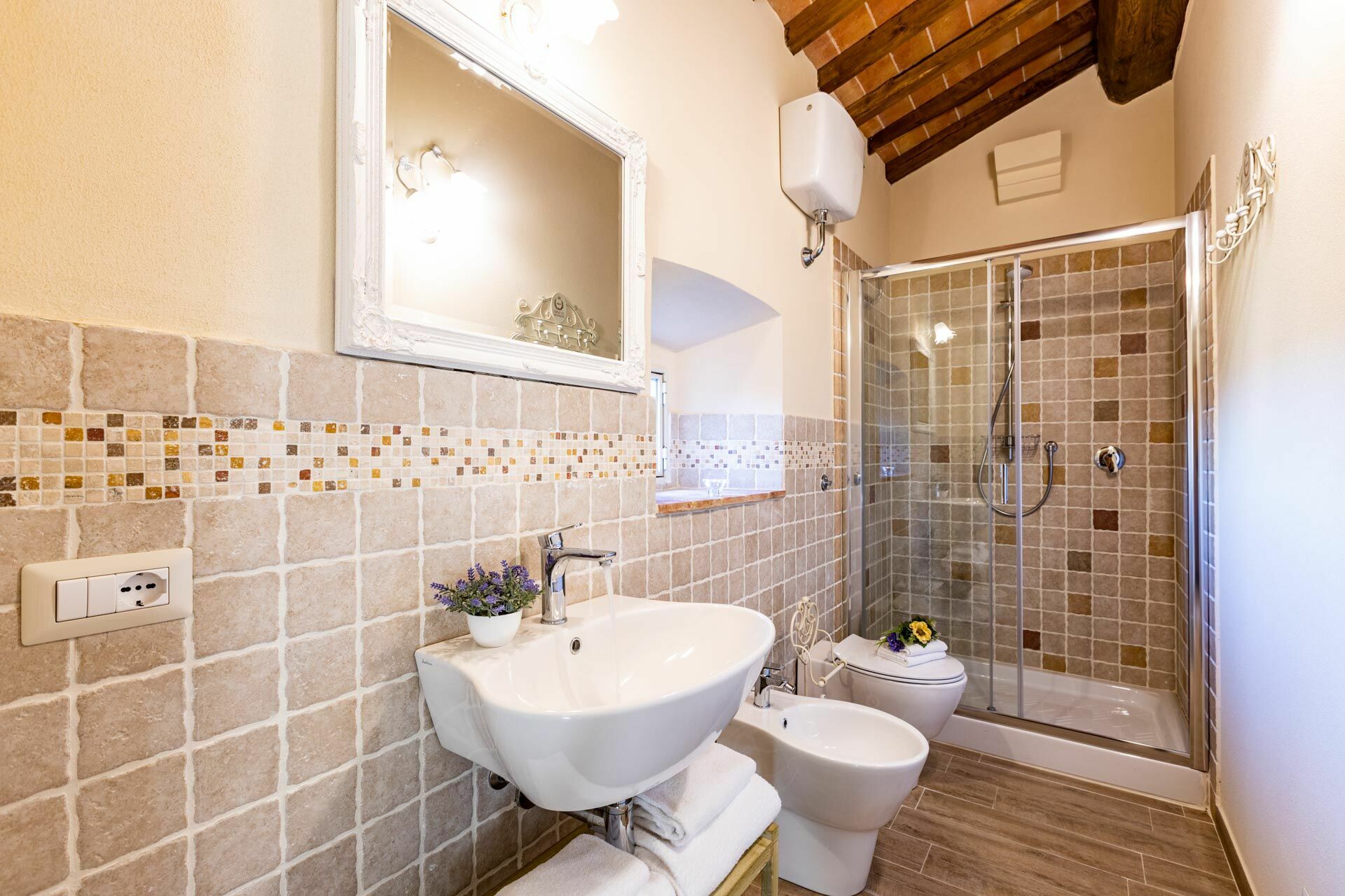 Villa Bonriposo keuken in Legoli