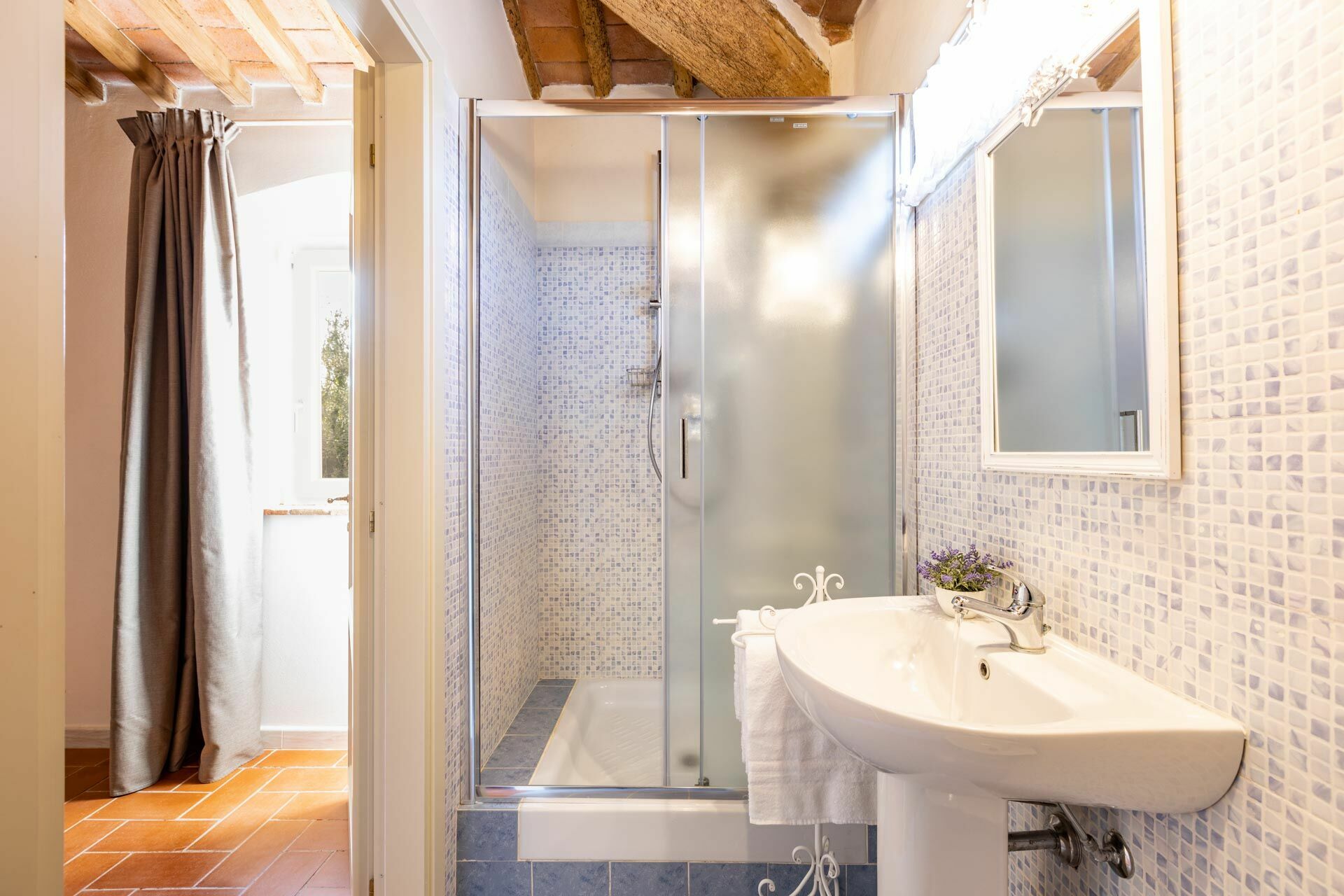 Villa Bonriposo keuken in Legoli