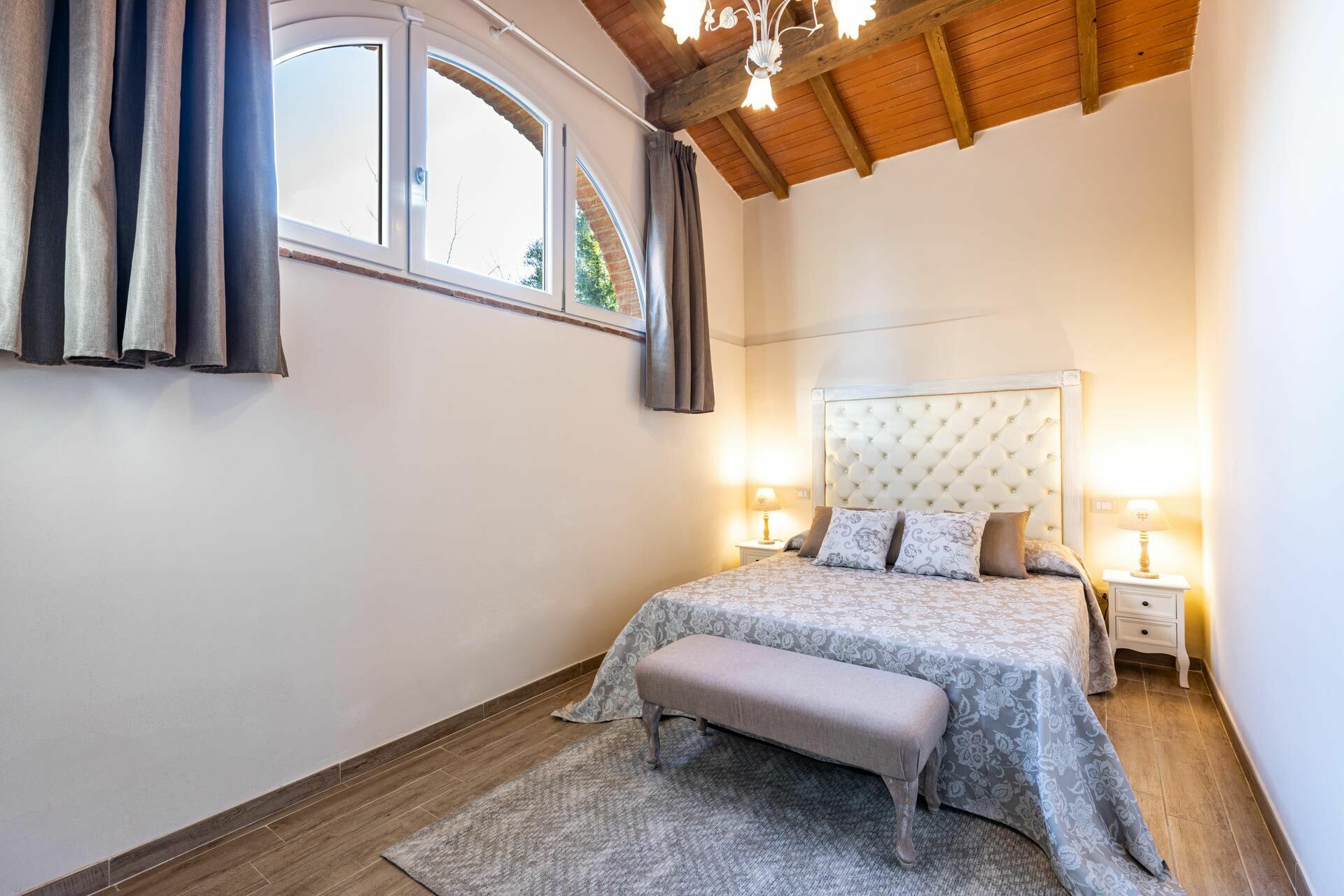 Villa Bonriposo tuin in Legoli