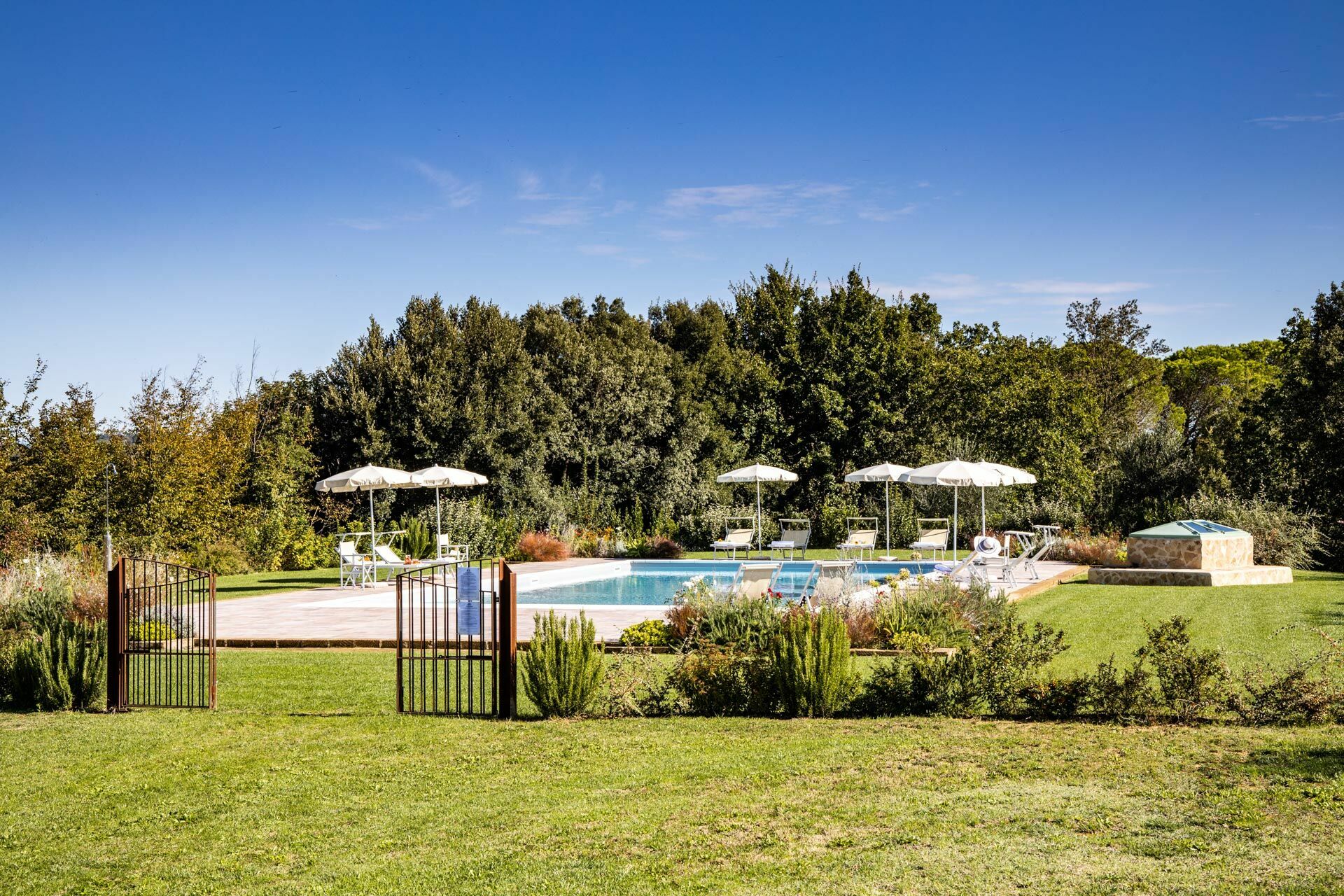 Villa Bonriposo keuken in Legoli