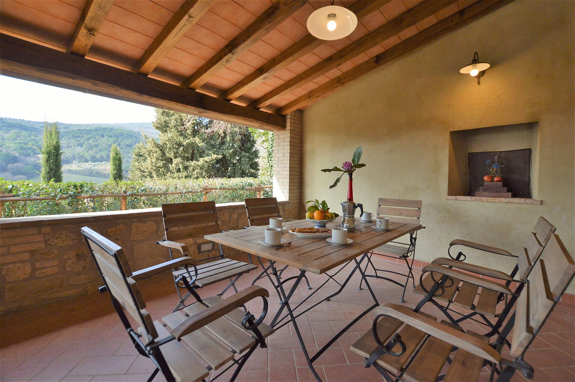 Villa Panizzi interieur in San Gimignano
