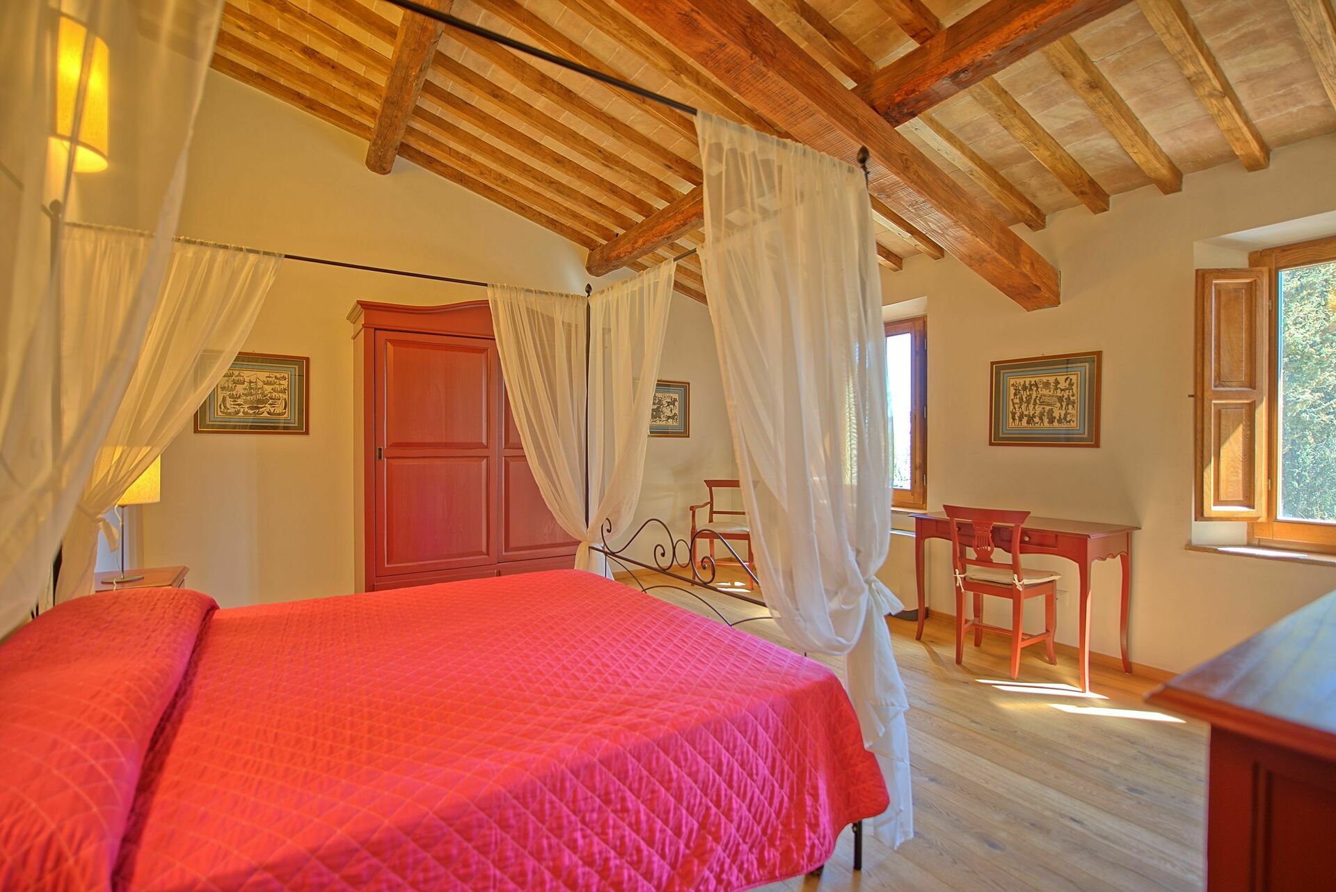 Villa Panizzi tuin in San Gimignano