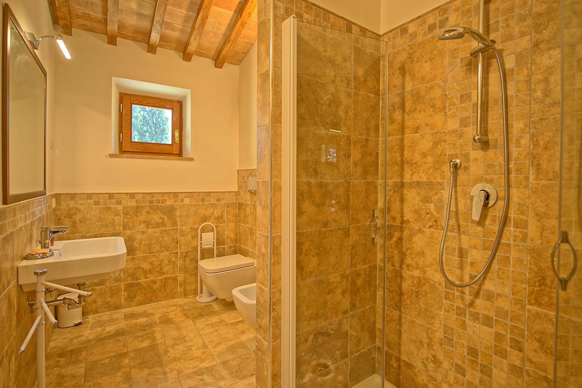 Villa Panizzi slaapkamer in San Gimignano