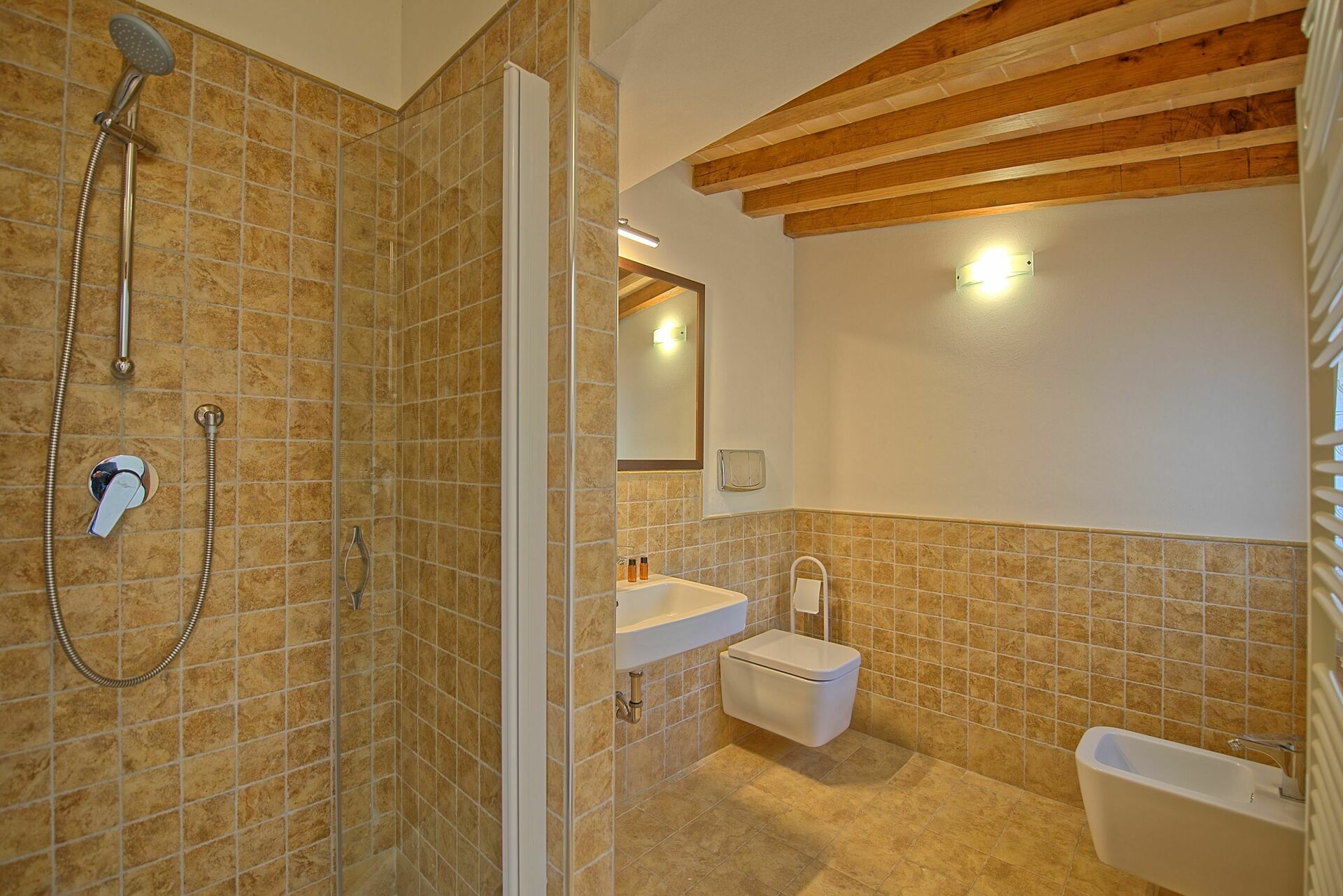 Villa Panizzi keuken in San Gimignano