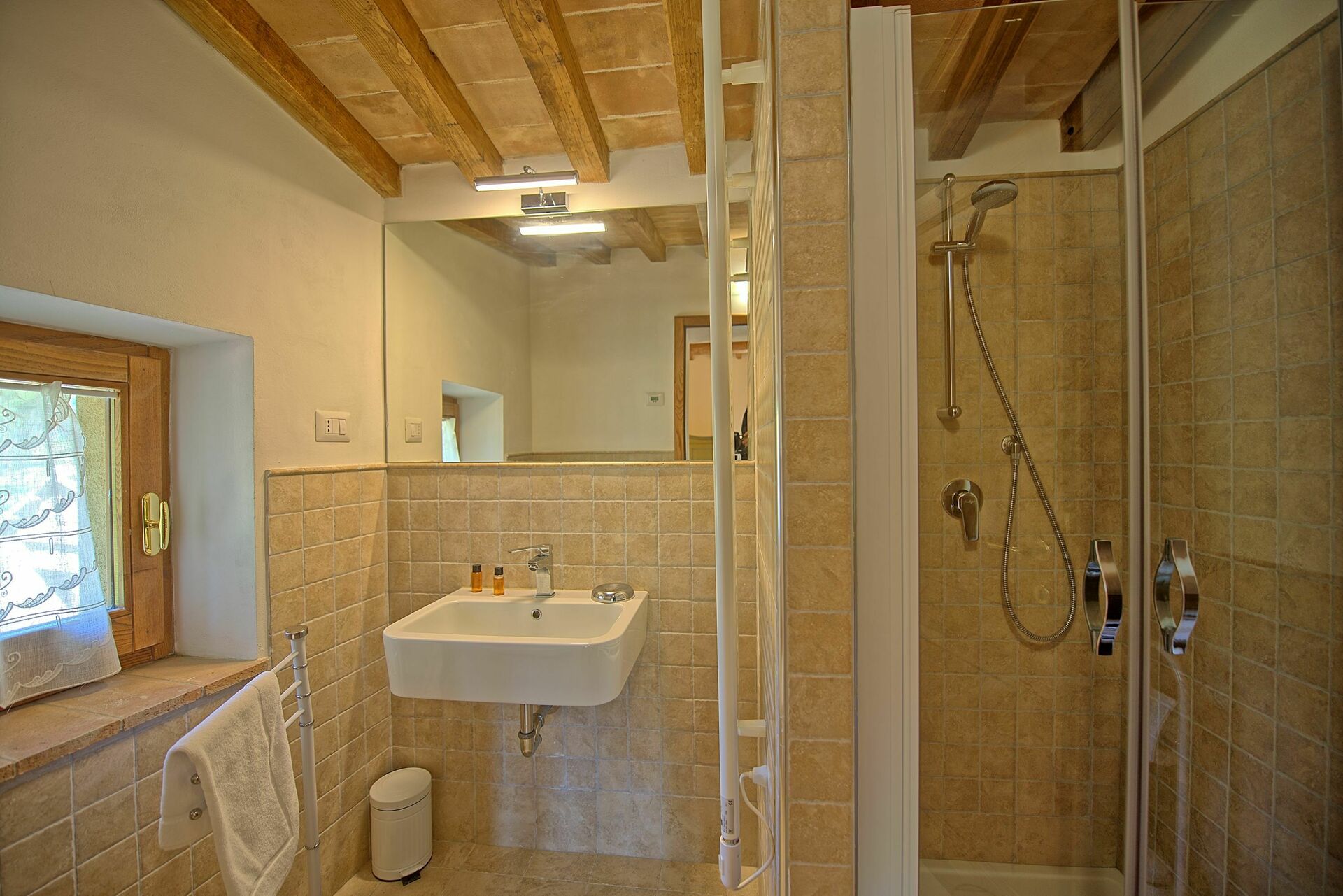 Villa Panizzi slaapkamer in San Gimignano