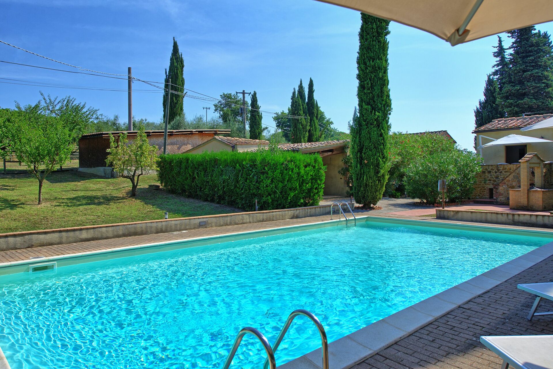 Villa Panizzi badkamer in San Gimignano