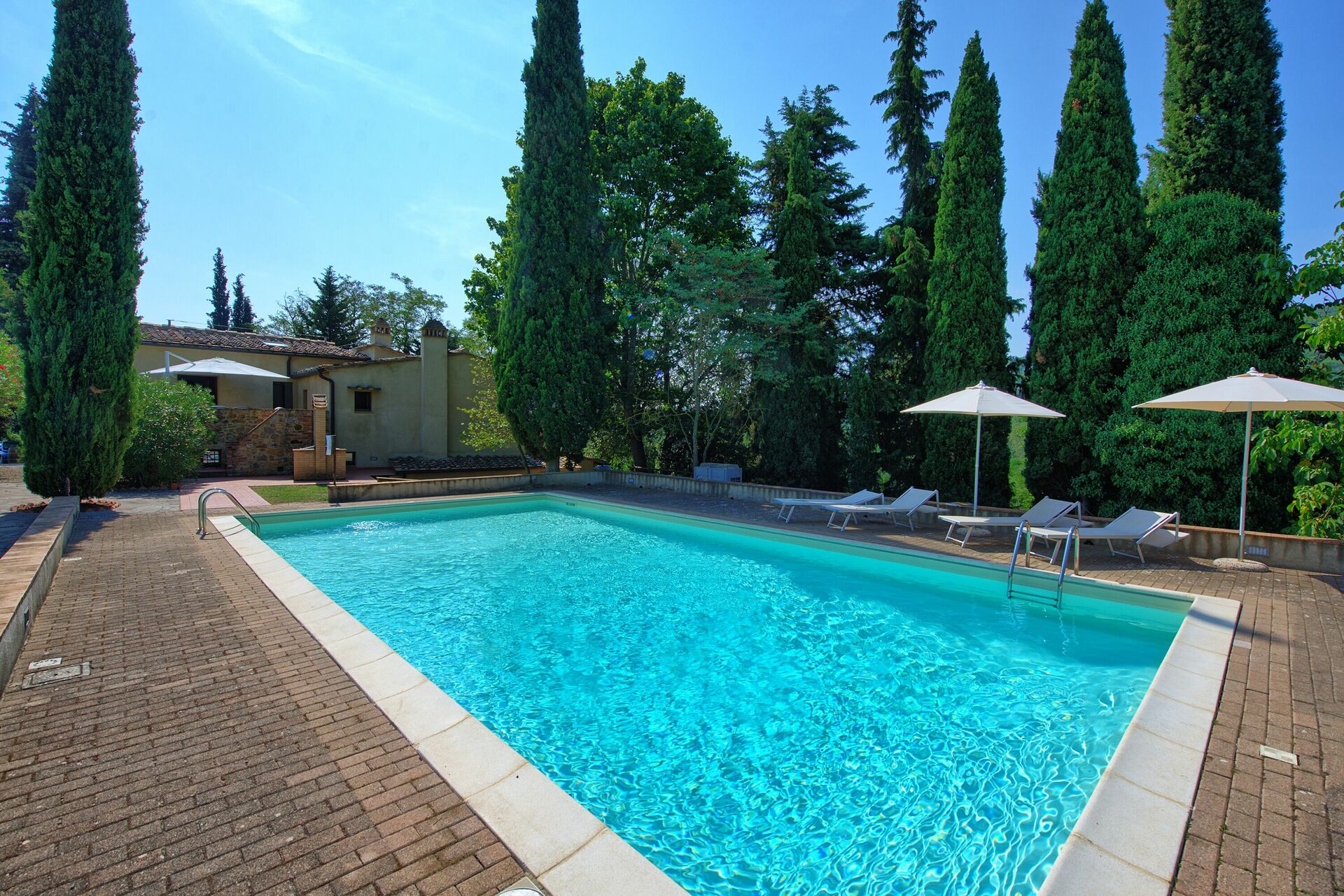 Villa Panizzi keuken in San Gimignano
