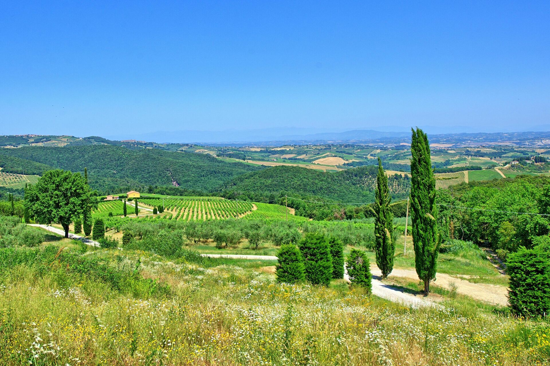 Villa Il Caggio interieur in San Gimignano