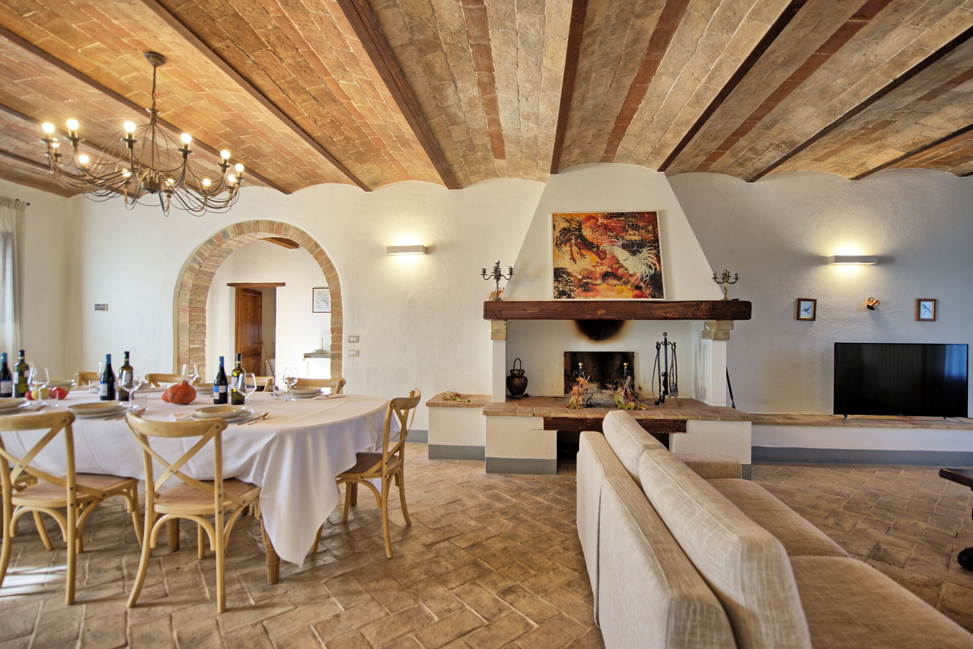 Villa Il Caggio interieur in San Gimignano