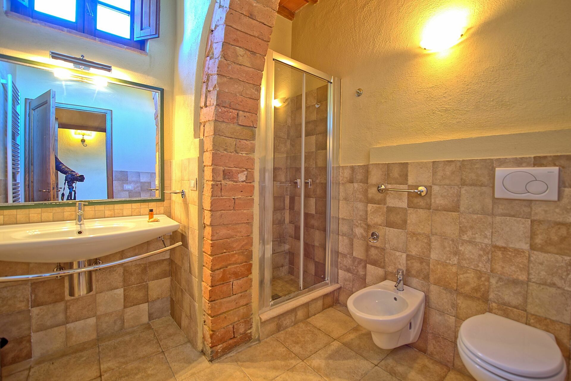 Villa Il Caggio tuin in San Gimignano