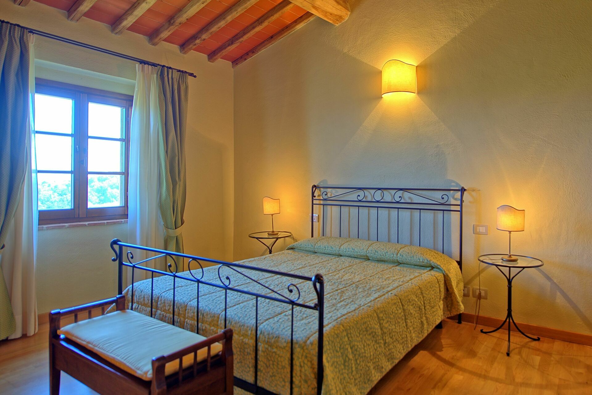 Villa Il Caggio keuken in San Gimignano