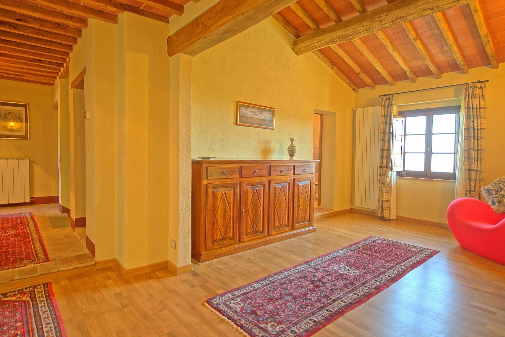 Villa Il Caggio tuin in San Gimignano