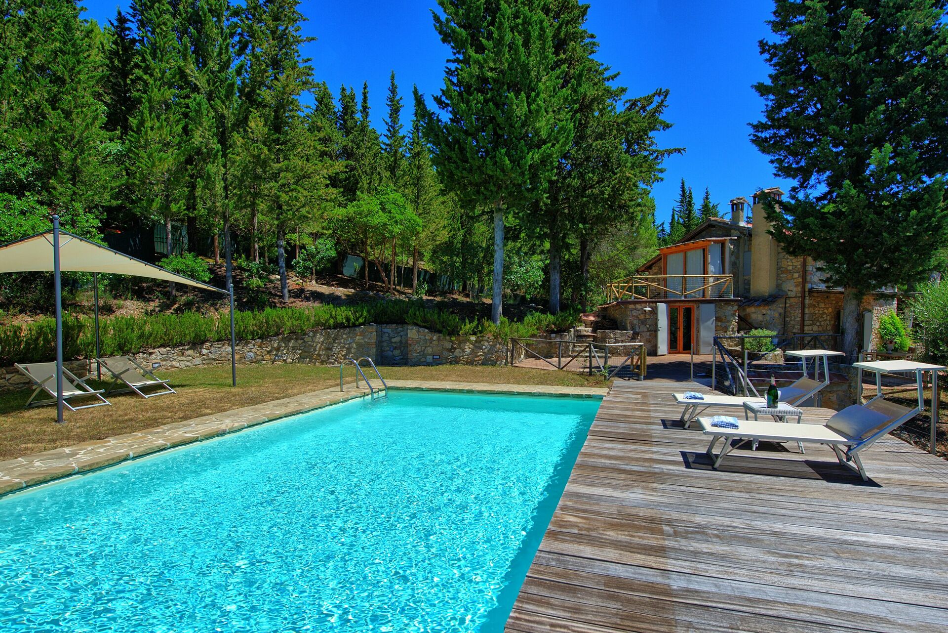 Casa Fioraie slaapkamer in Castellina In Chianti