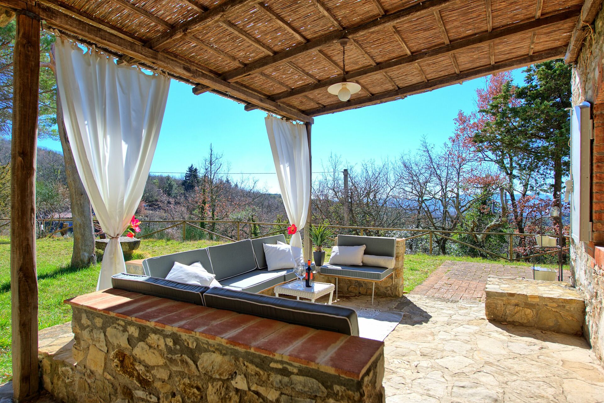 Casa Fioraie badkamer in Castellina In Chianti