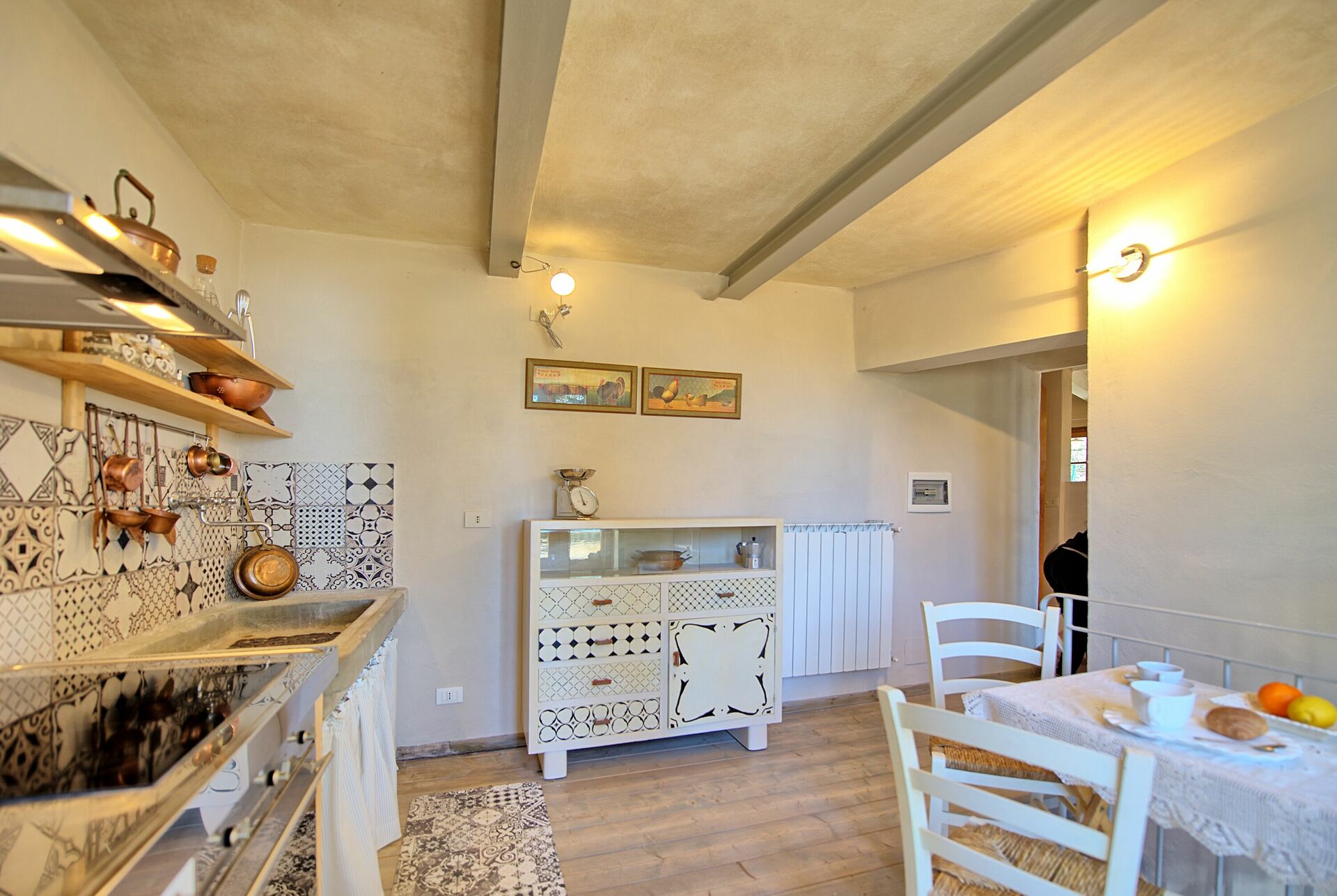 Casa Fioraie tuin in Castellina In Chianti