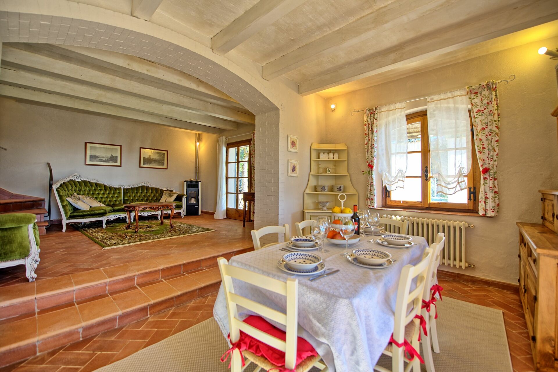 Casa Fioraie slaapkamer in Castellina In Chianti