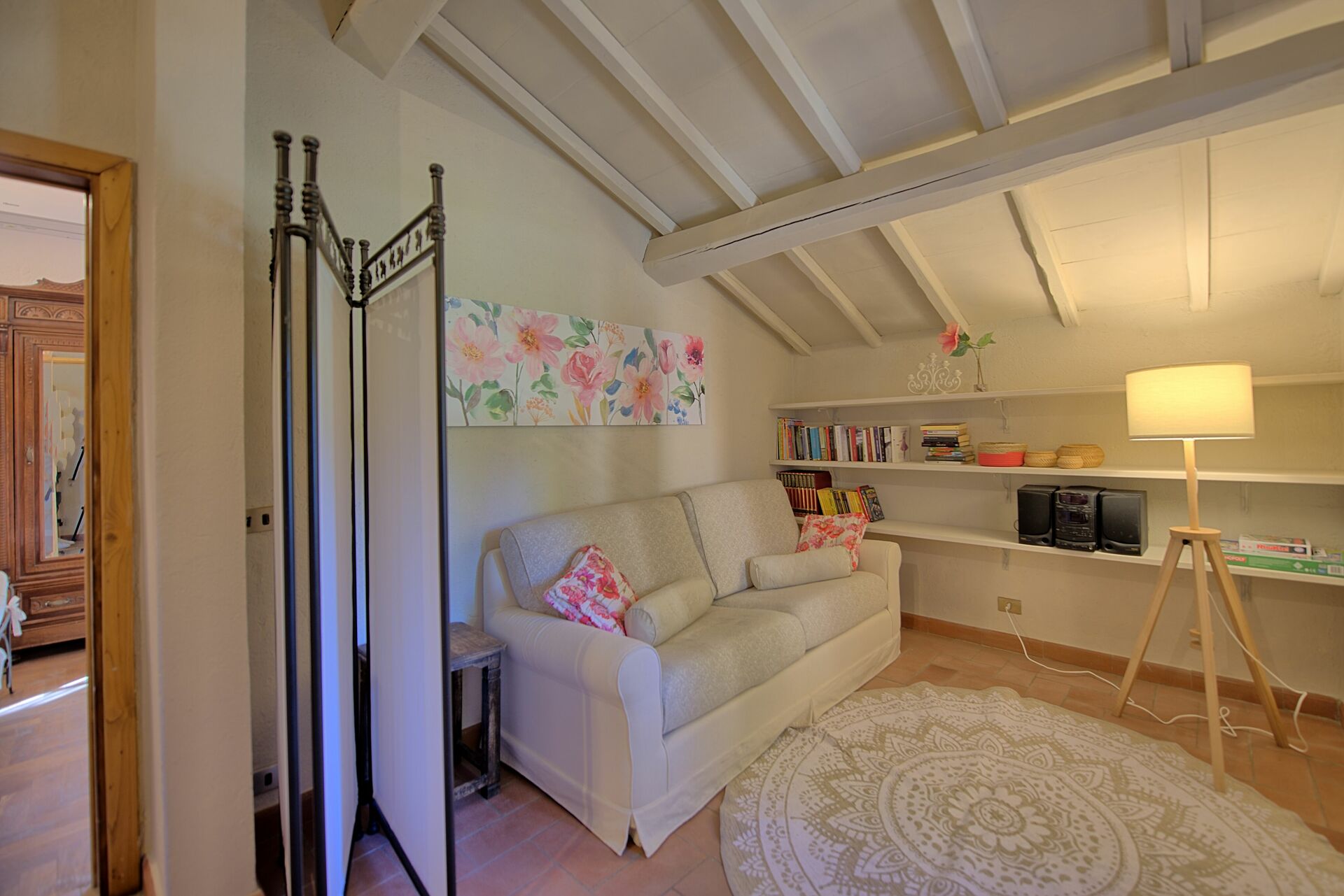 Casa Fioraie keuken in Castellina In Chianti