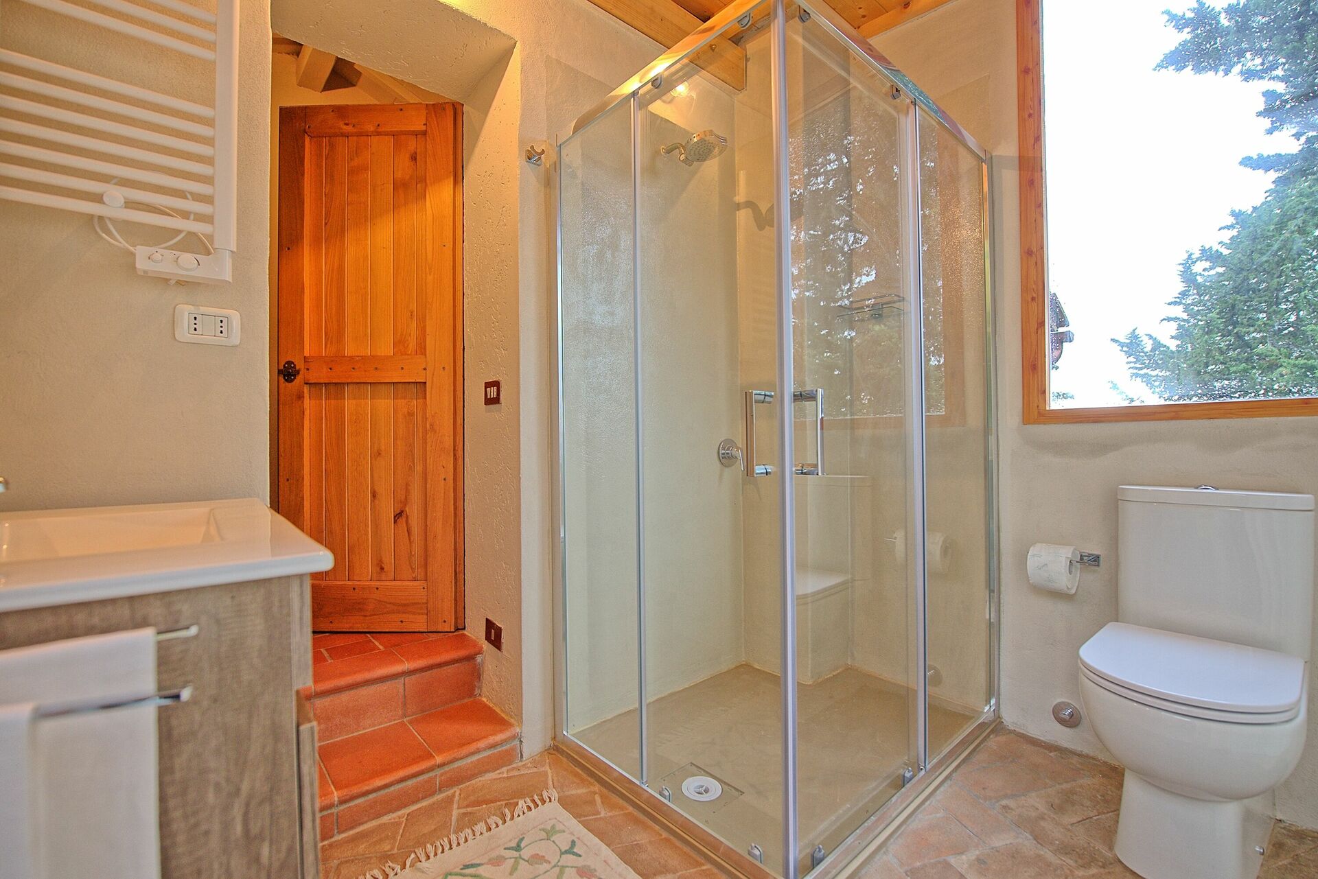 Casa Fioraie tuin in Castellina In Chianti