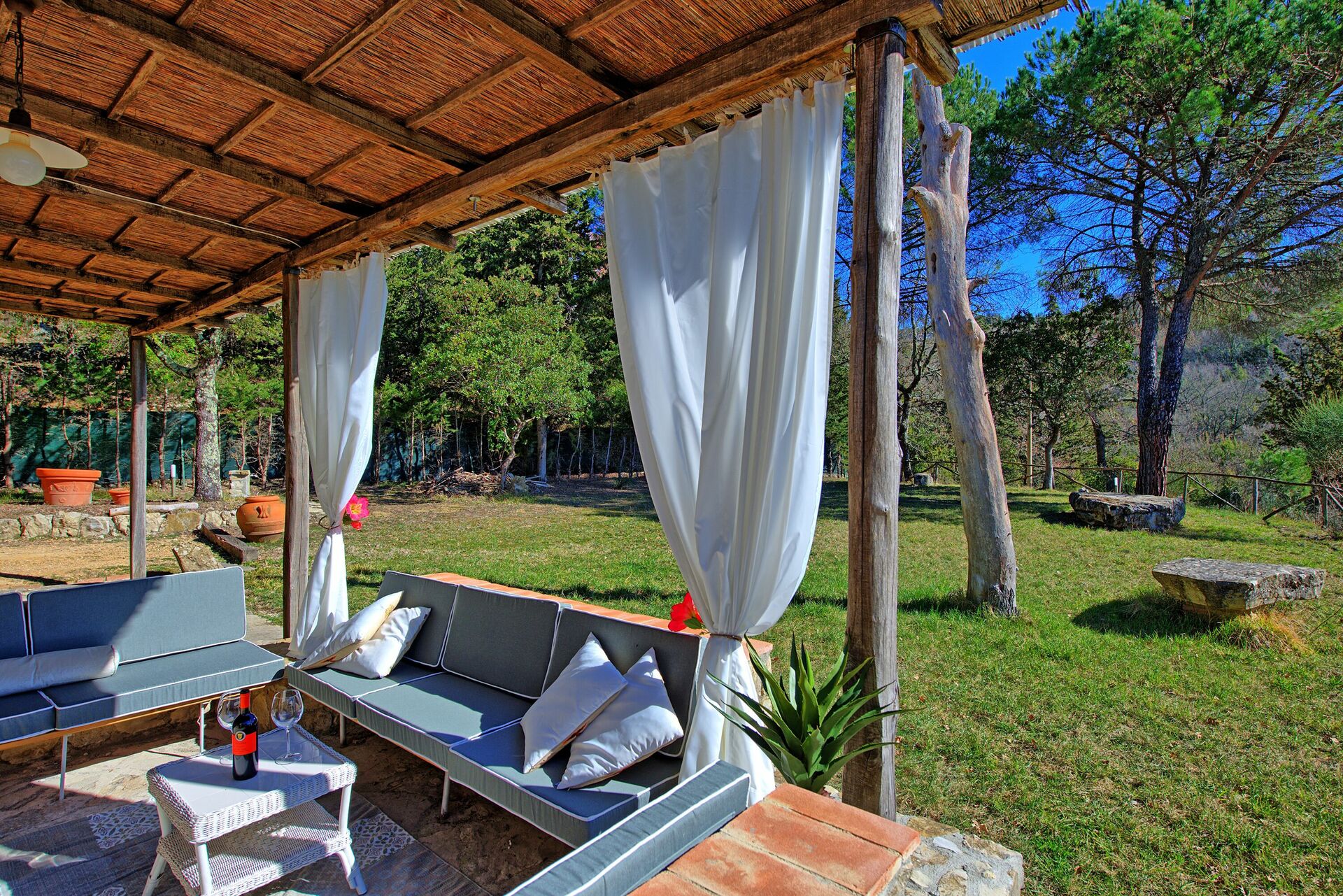 Casa Fioraie badkamer in Castellina In Chianti