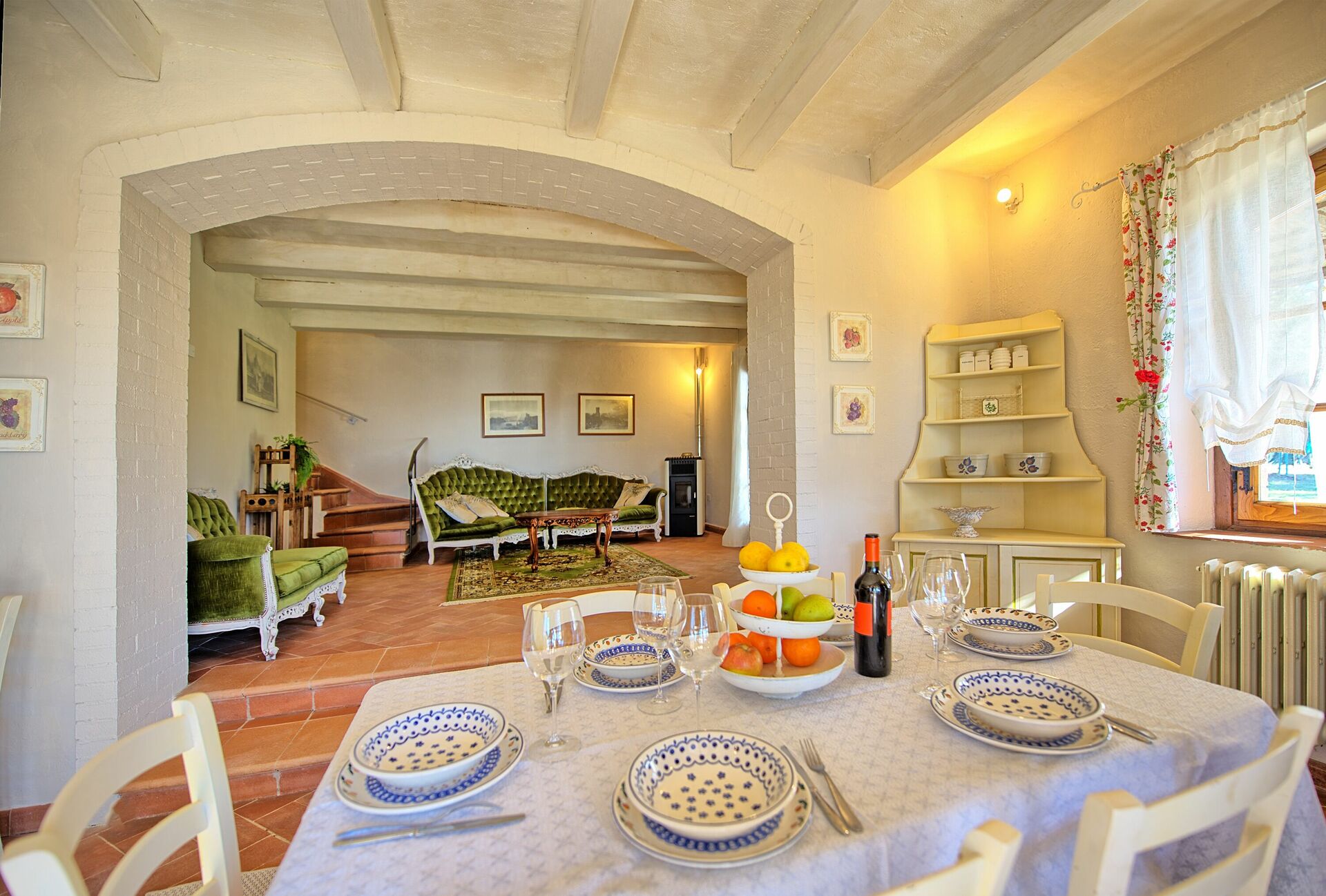 Casa Fioraie slaapkamer in Castellina In Chianti