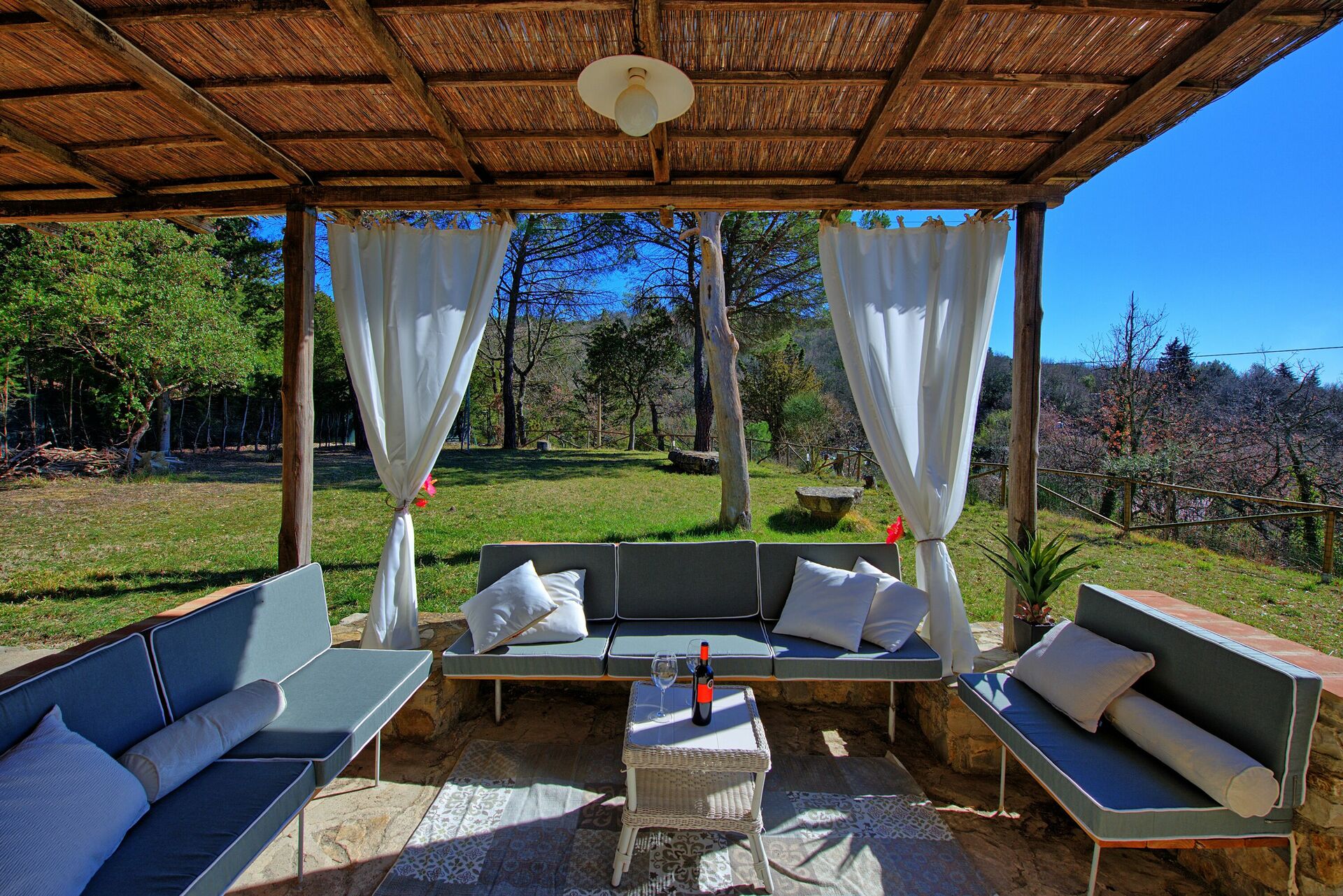 Casa Fioraie tuin in Castellina In Chianti