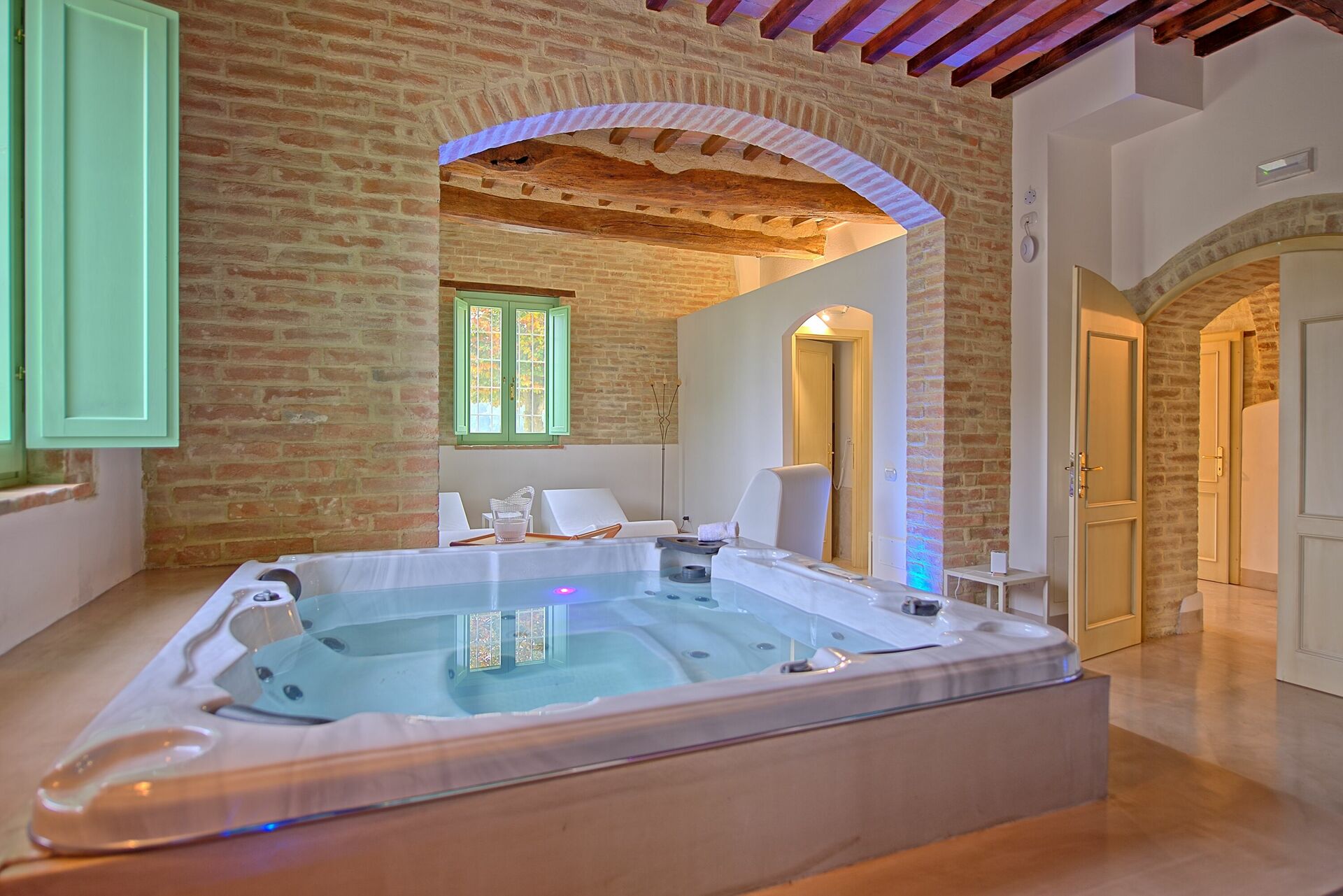 Villa Apollinare slaapkamer in Papiano