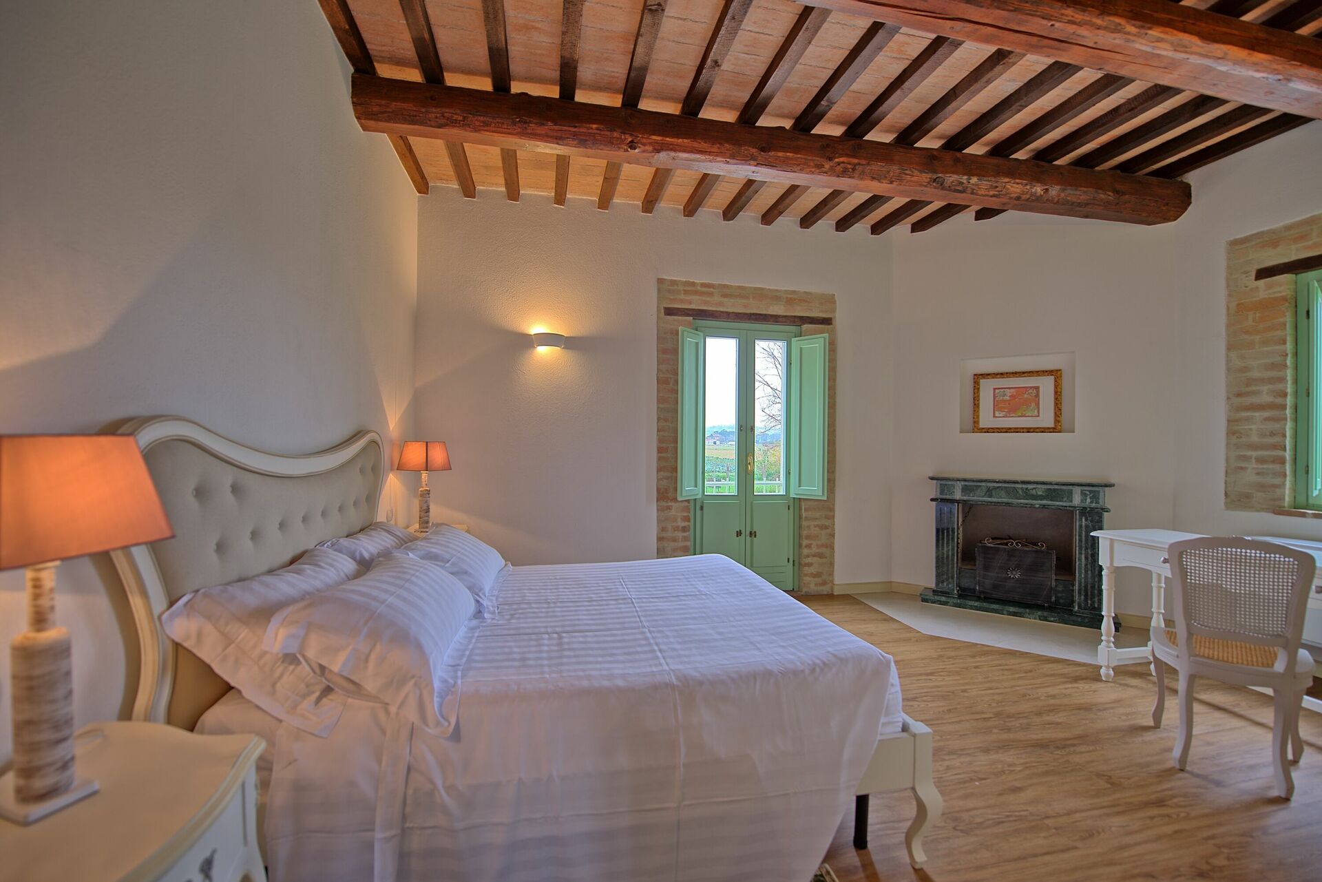 Villa Apollinare tuin in Papiano