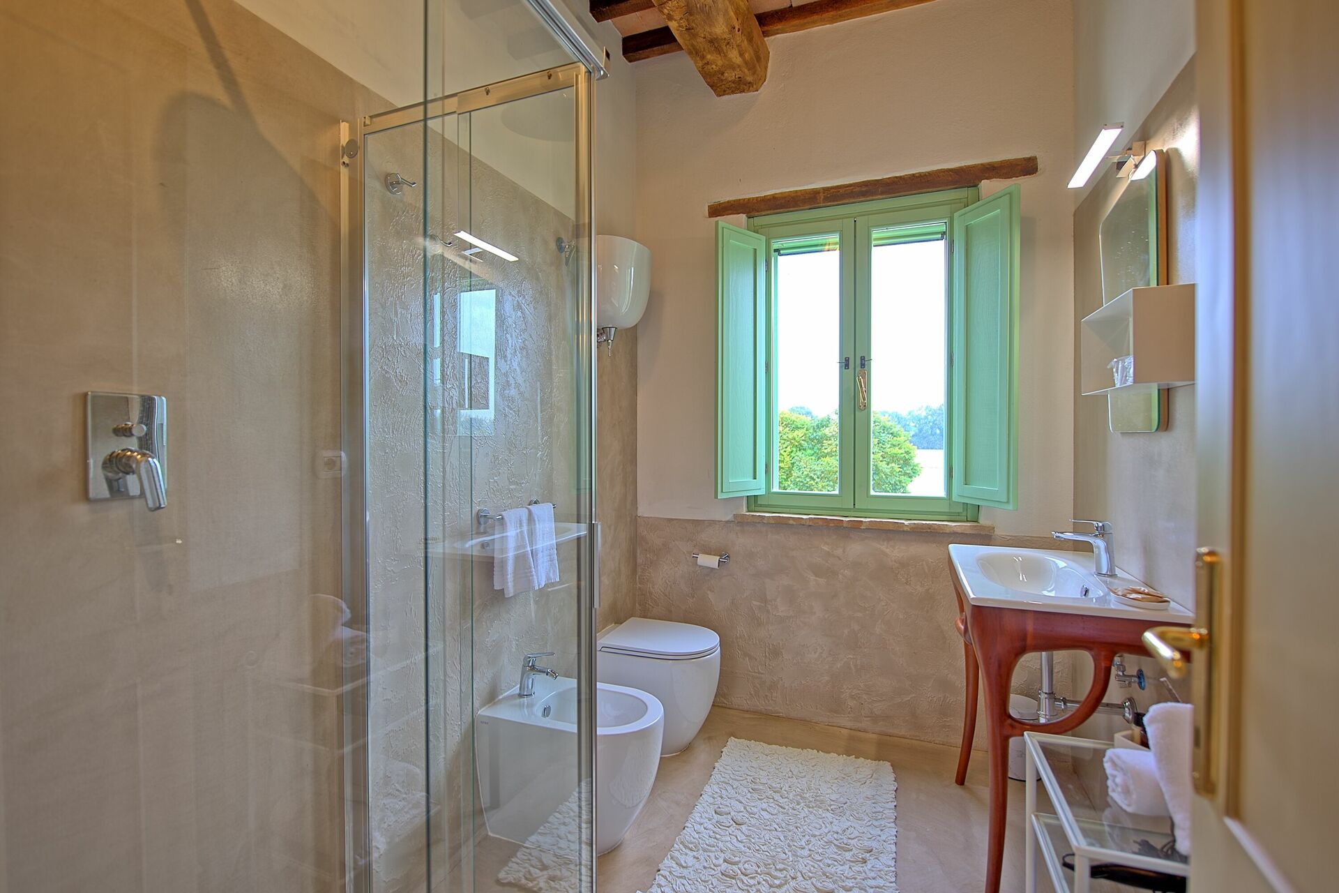 Villa Apollinare badkamer in Papiano