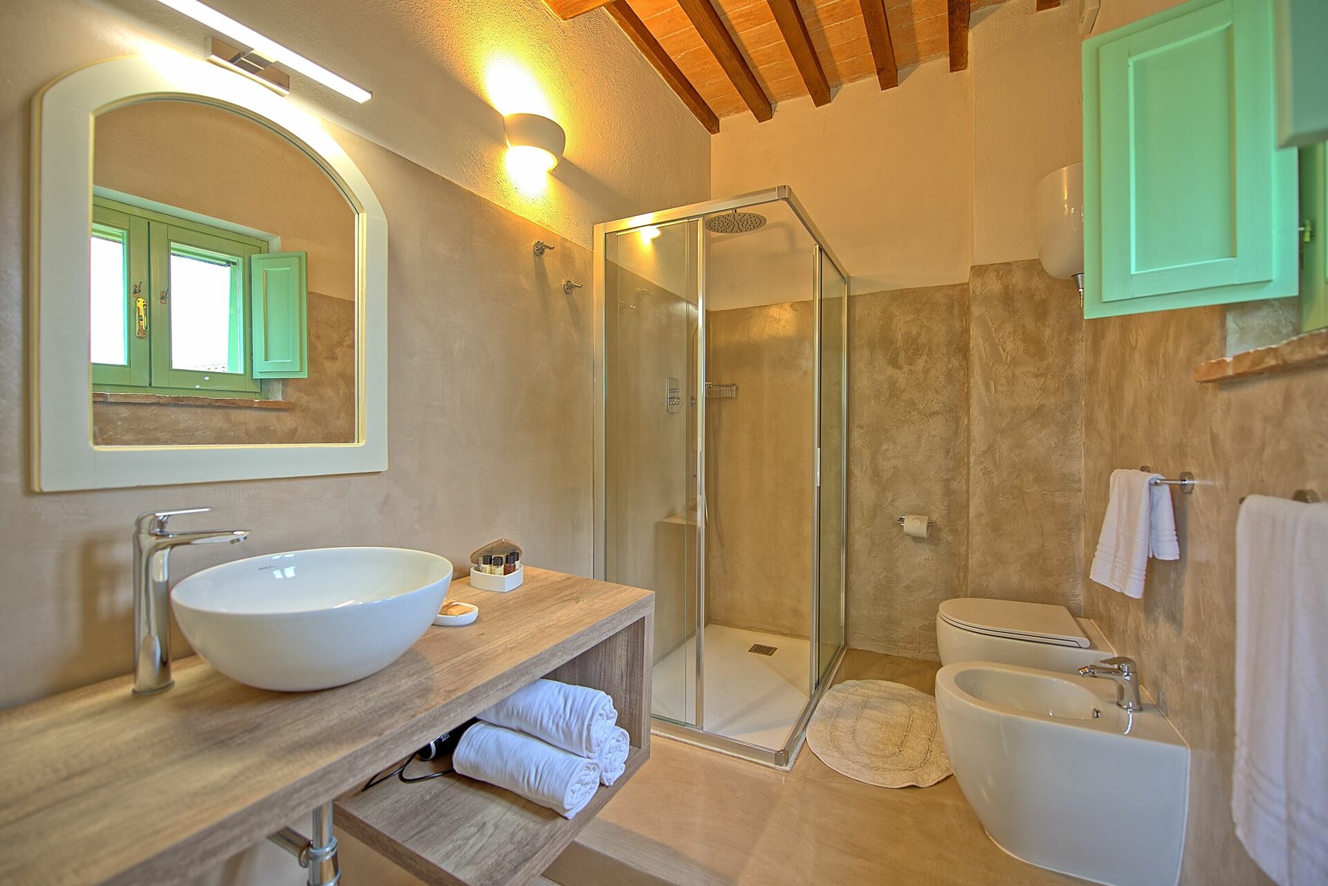 Villa Apollinare keuken in Papiano