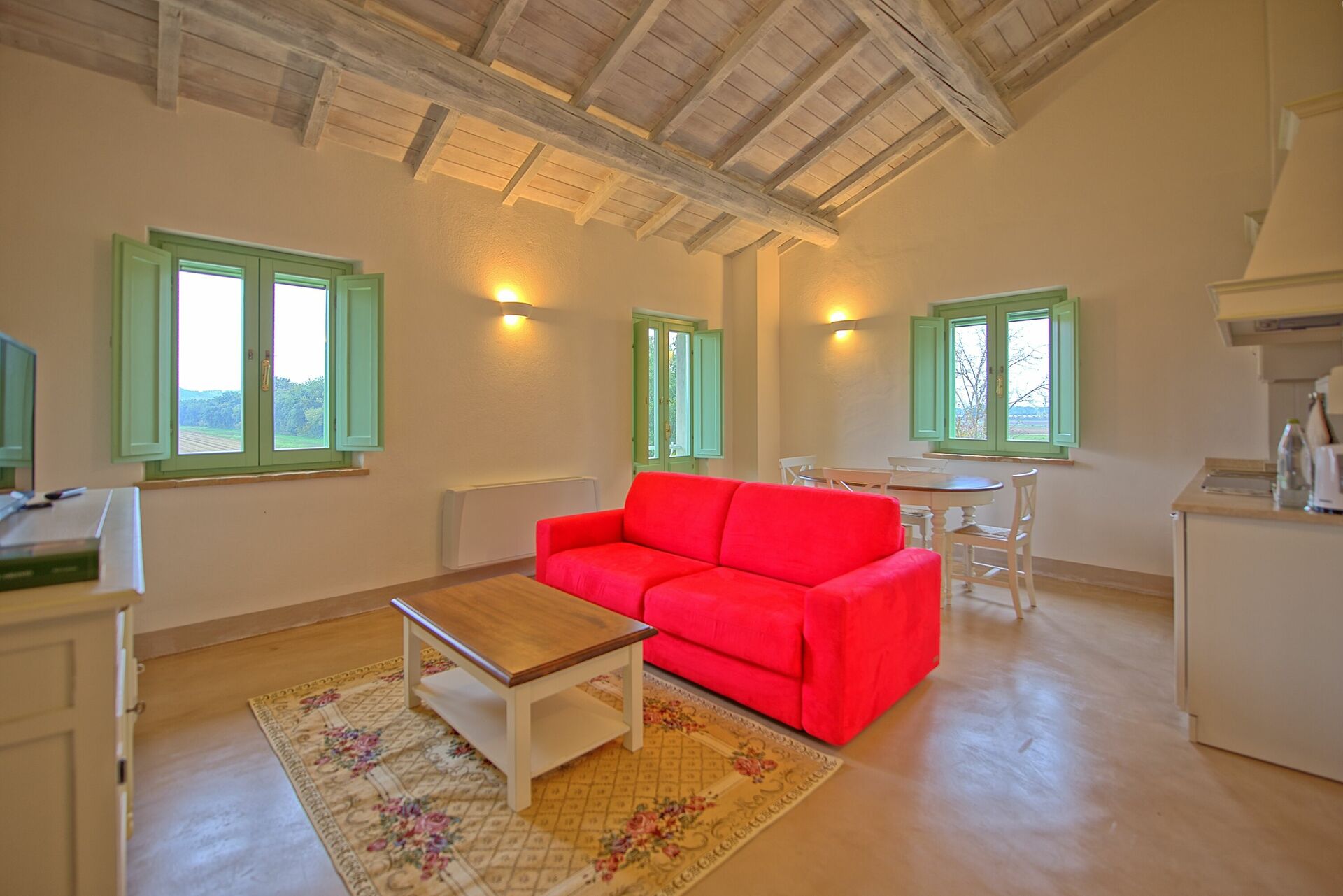 Villa Apollinare interieur in Papiano