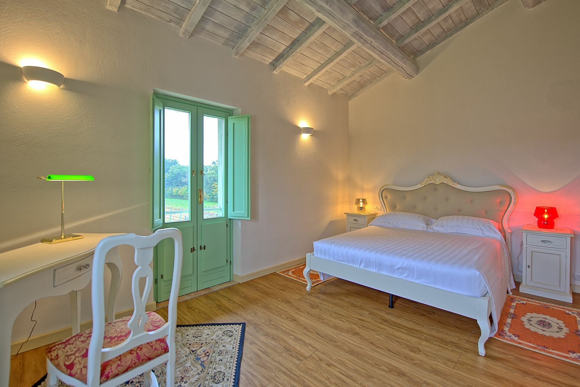 Villa Apollinare tuin in Papiano