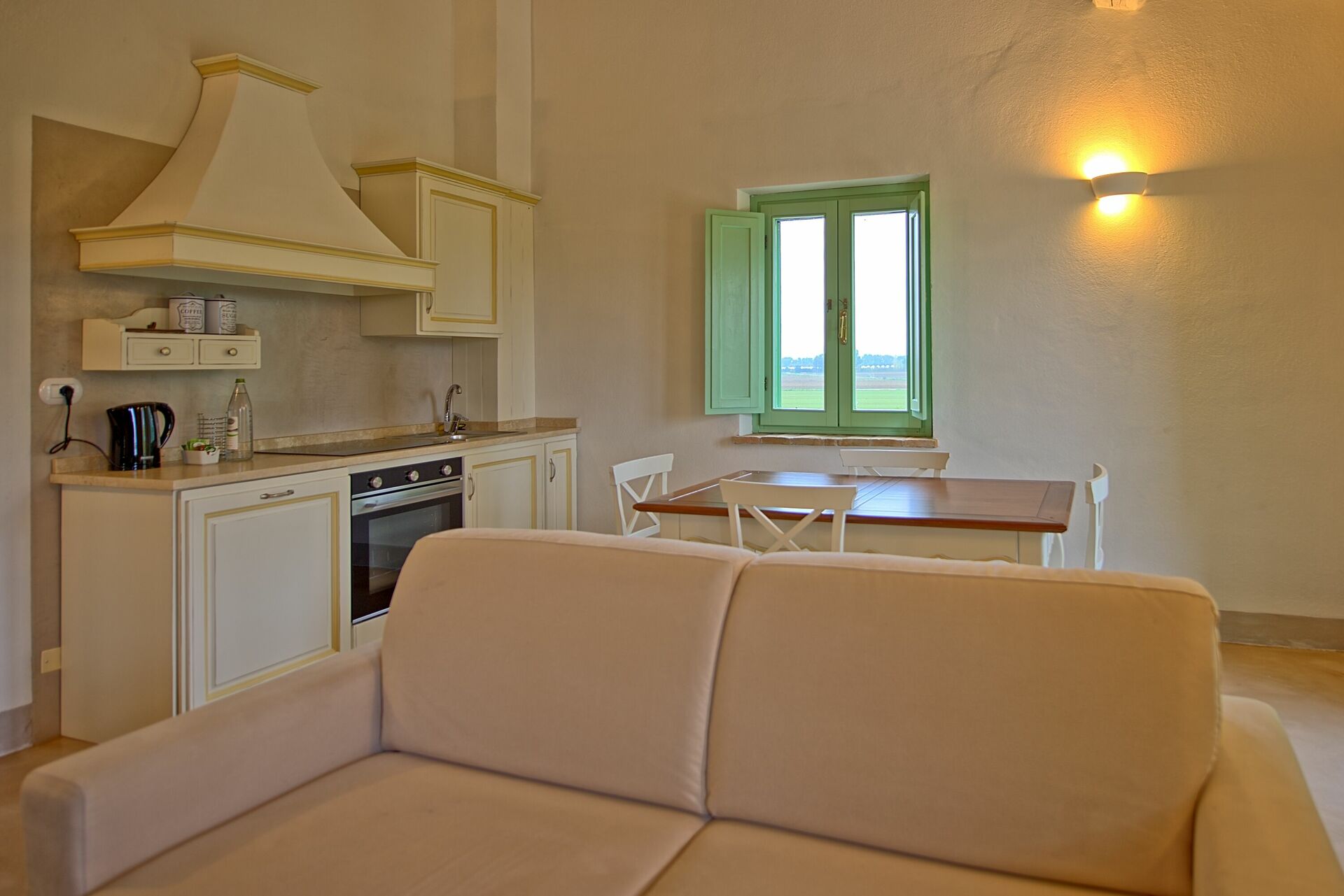 Villa Apollinare keuken in Papiano