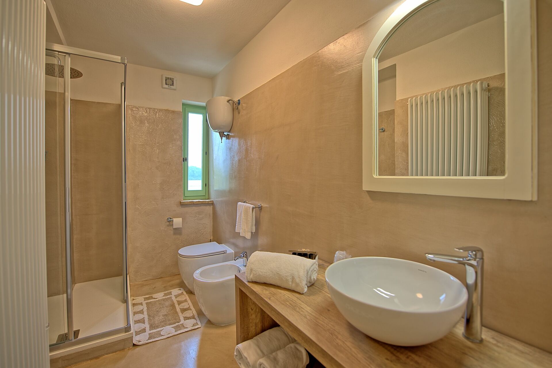 Villa Apollinare tuin in Papiano