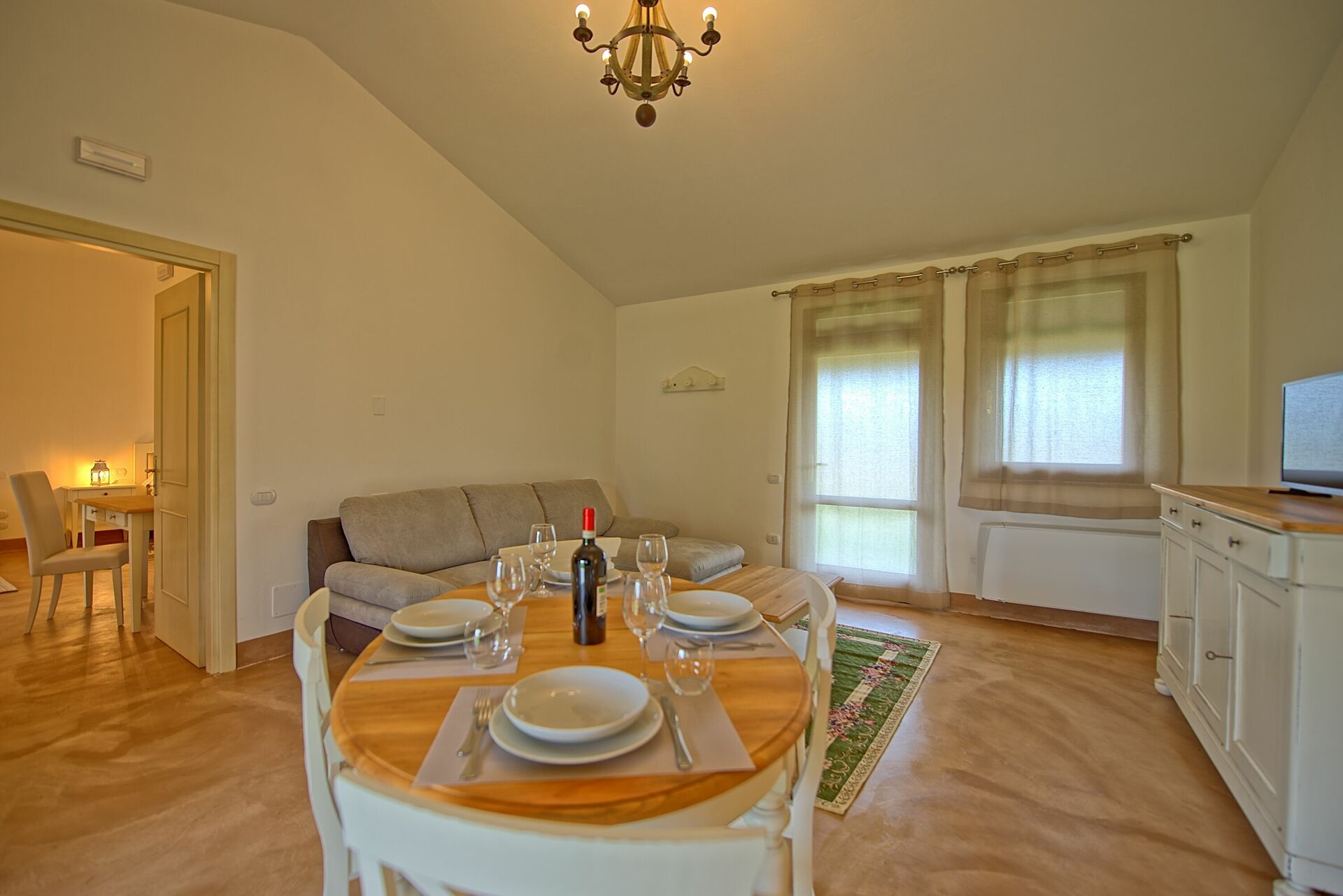 Villa Apollinare slaapkamer in Papiano