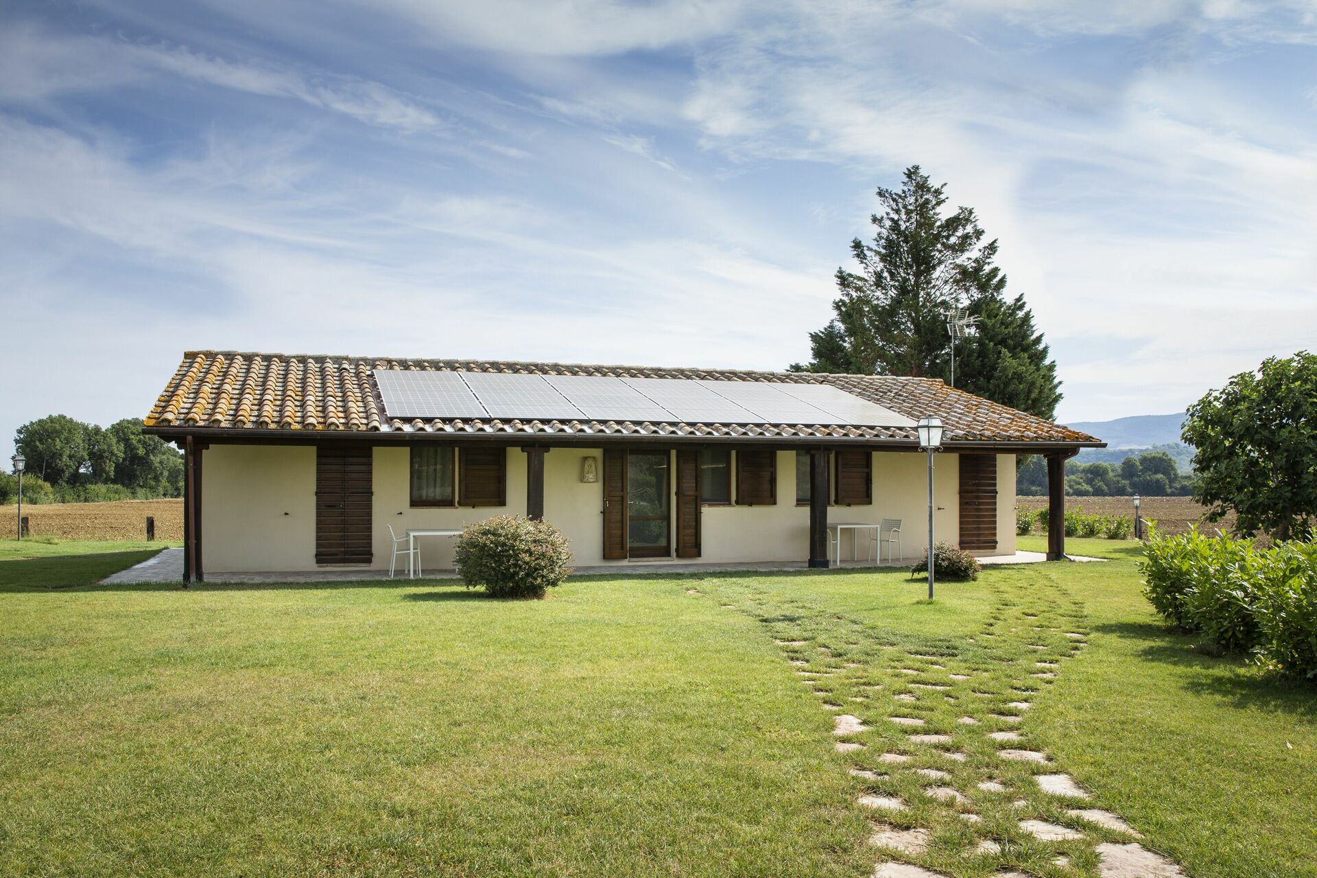 Villa Apollinare slaapkamer in Papiano