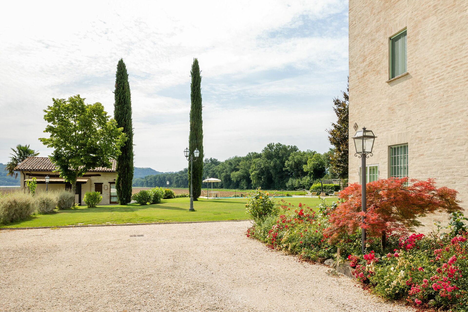Villa Apollinare keuken in Papiano