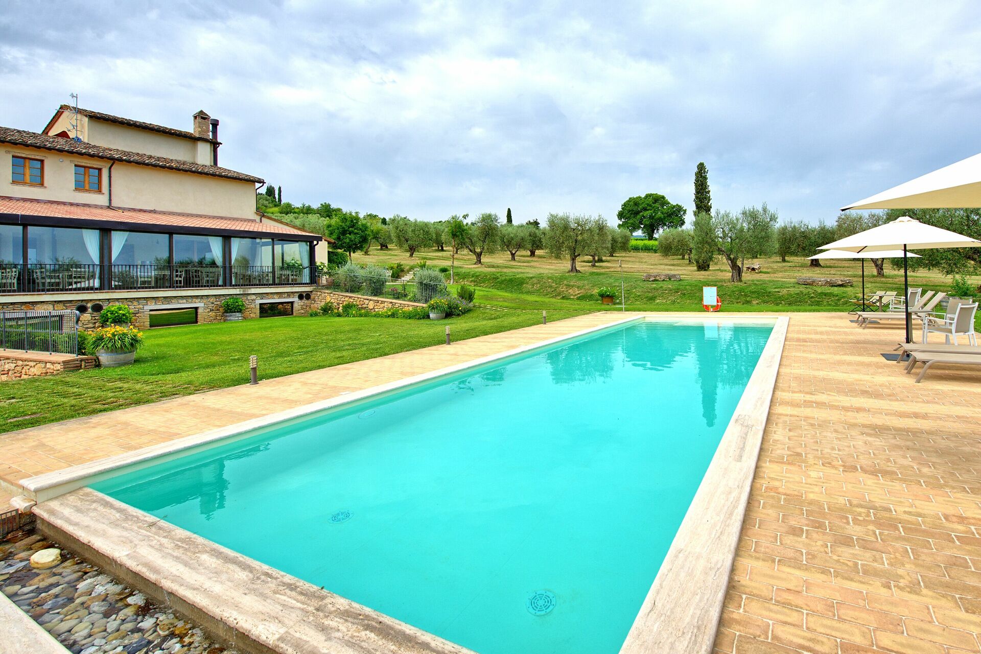 Villa Le Buche interieur in Sarteano