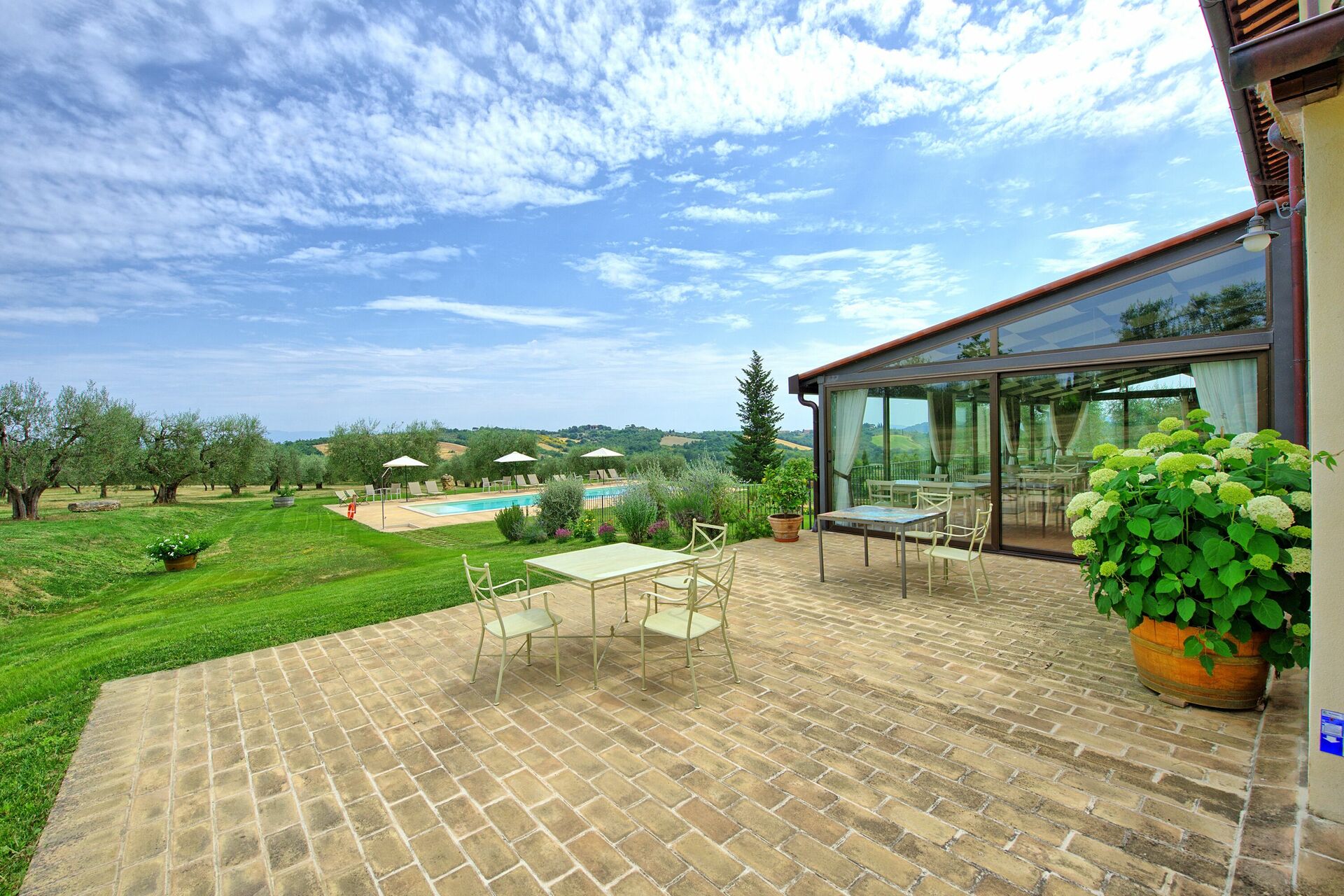 Villa Le Buche badkamer in Sarteano