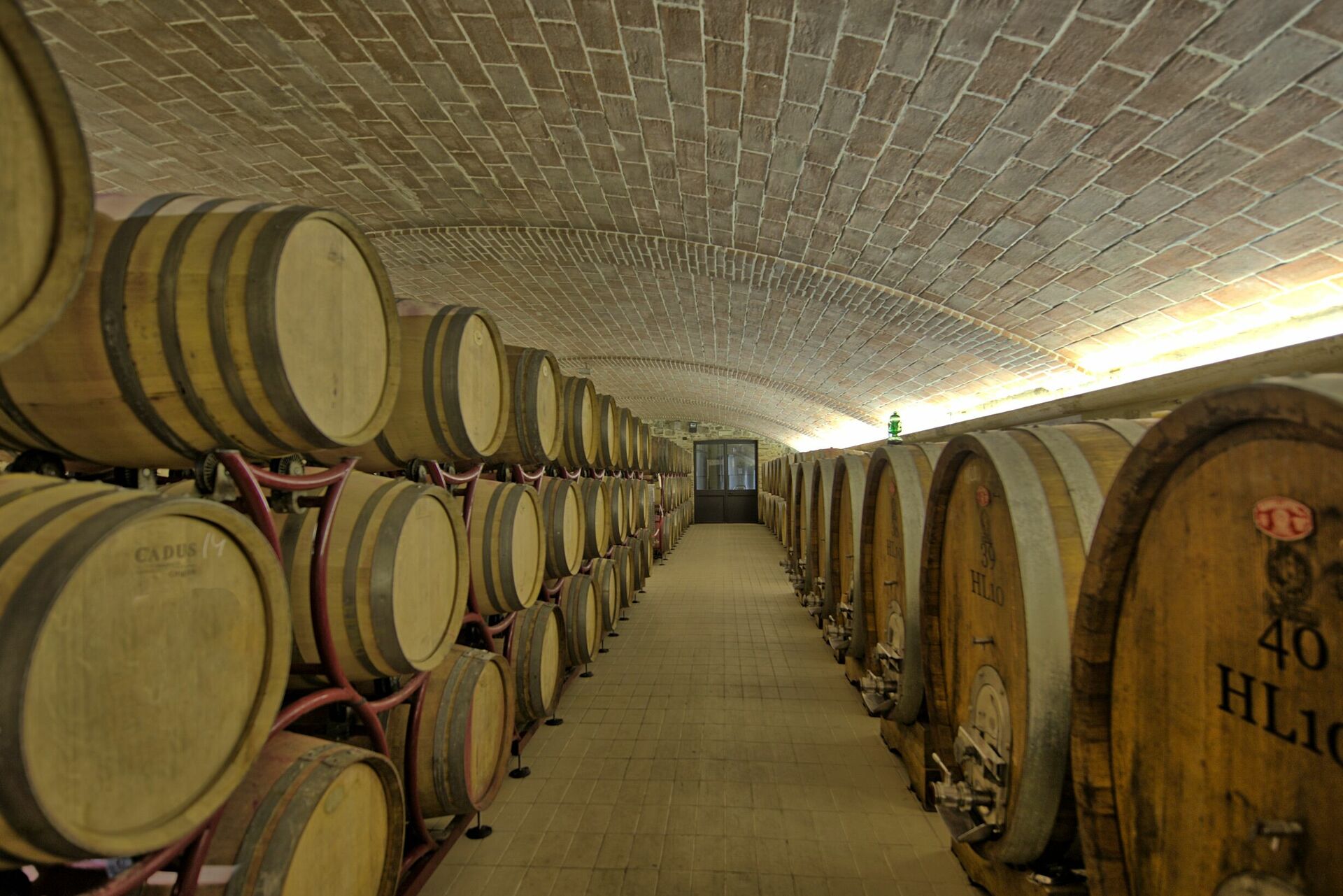 Villa Le Buche keuken in Sarteano