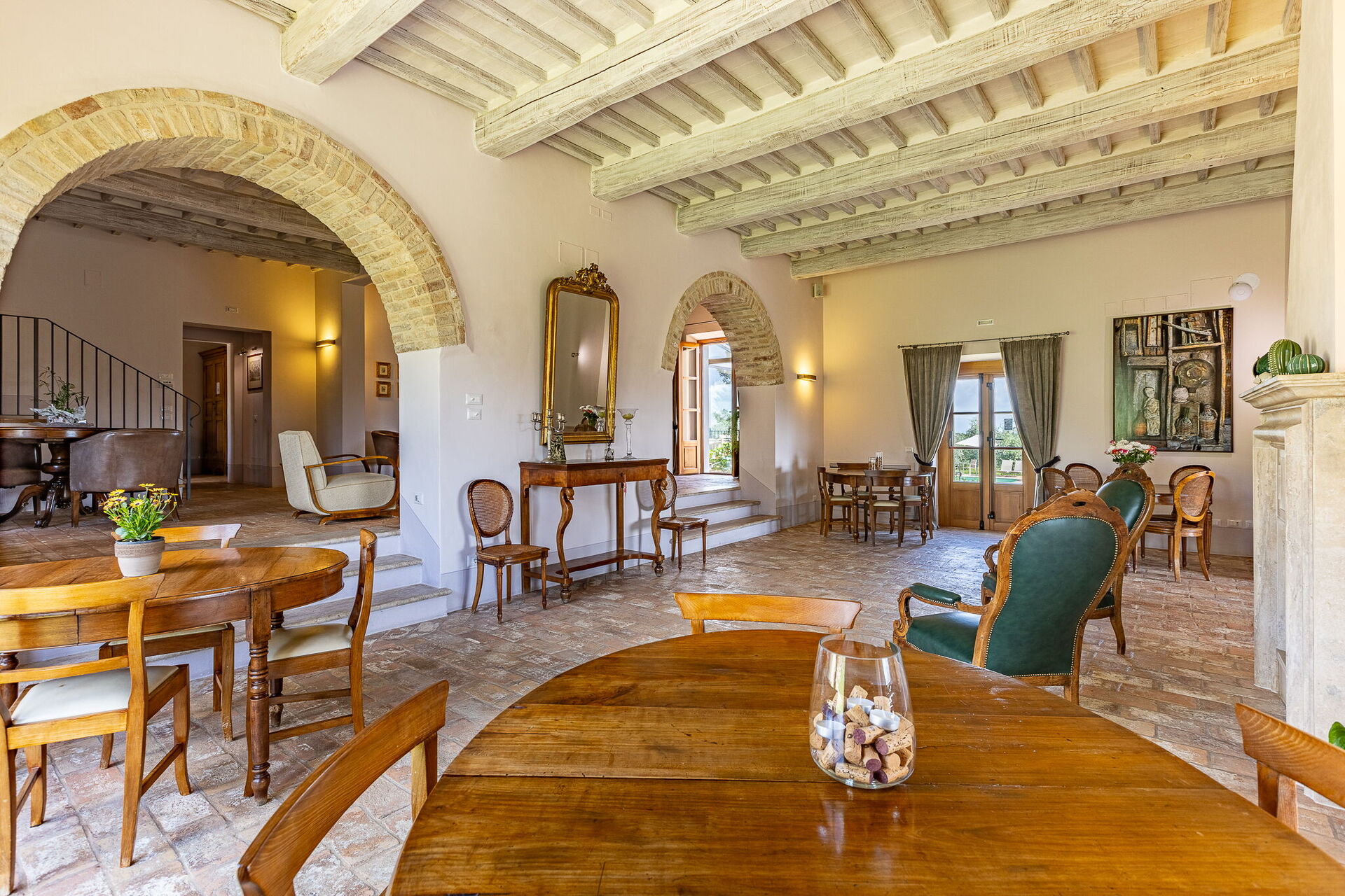 Villa Le Buche interieur in Sarteano