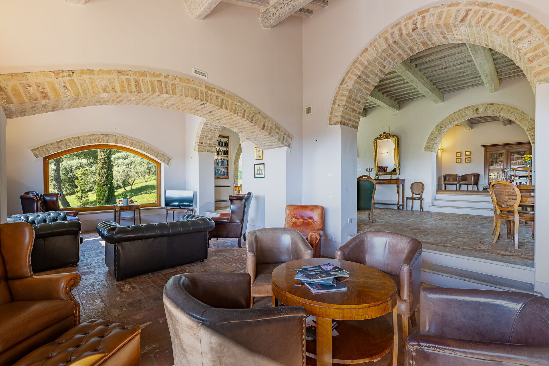 Villa Le Buche keuken in Sarteano