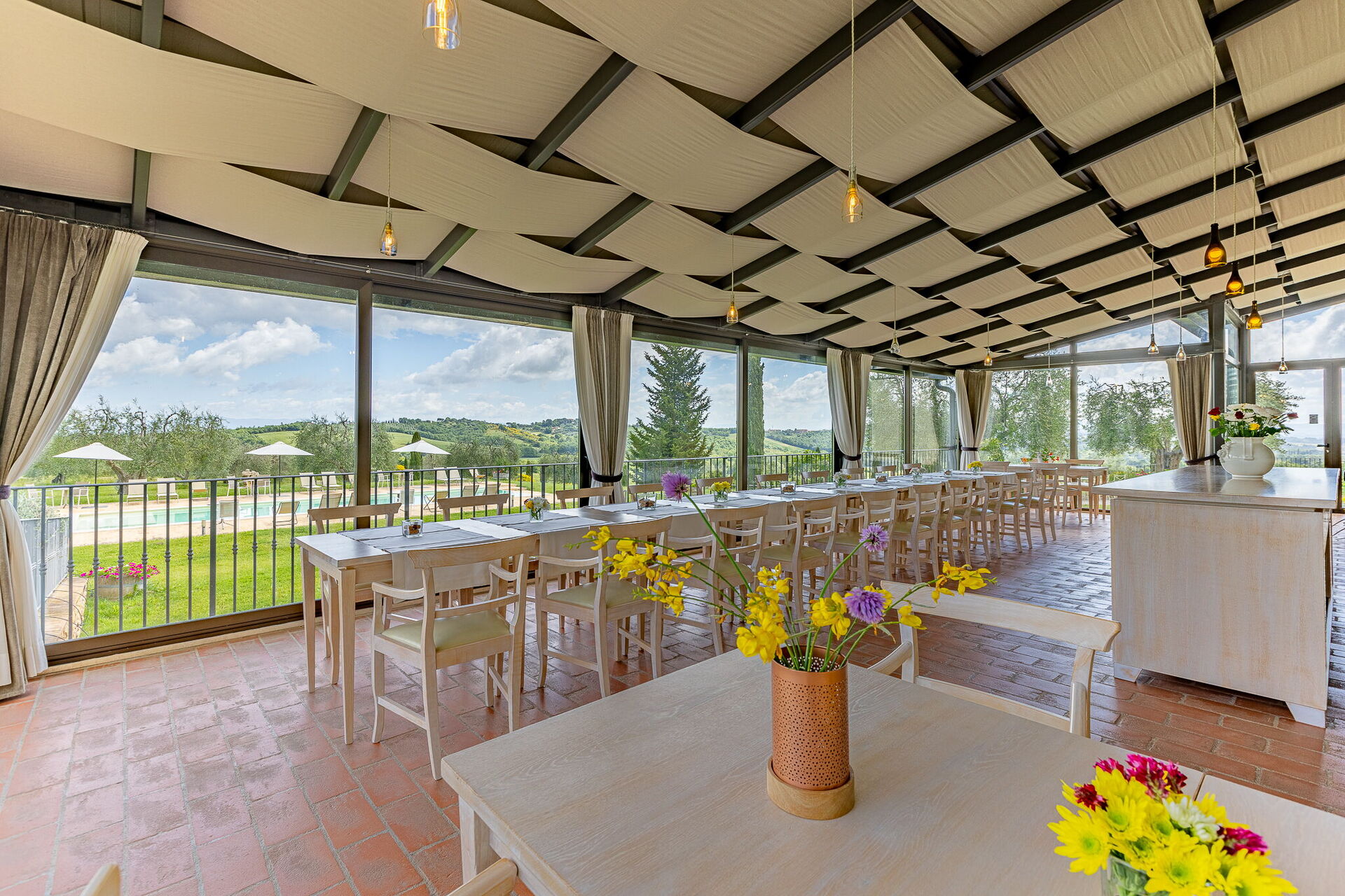 Villa Le Buche interieur in Sarteano