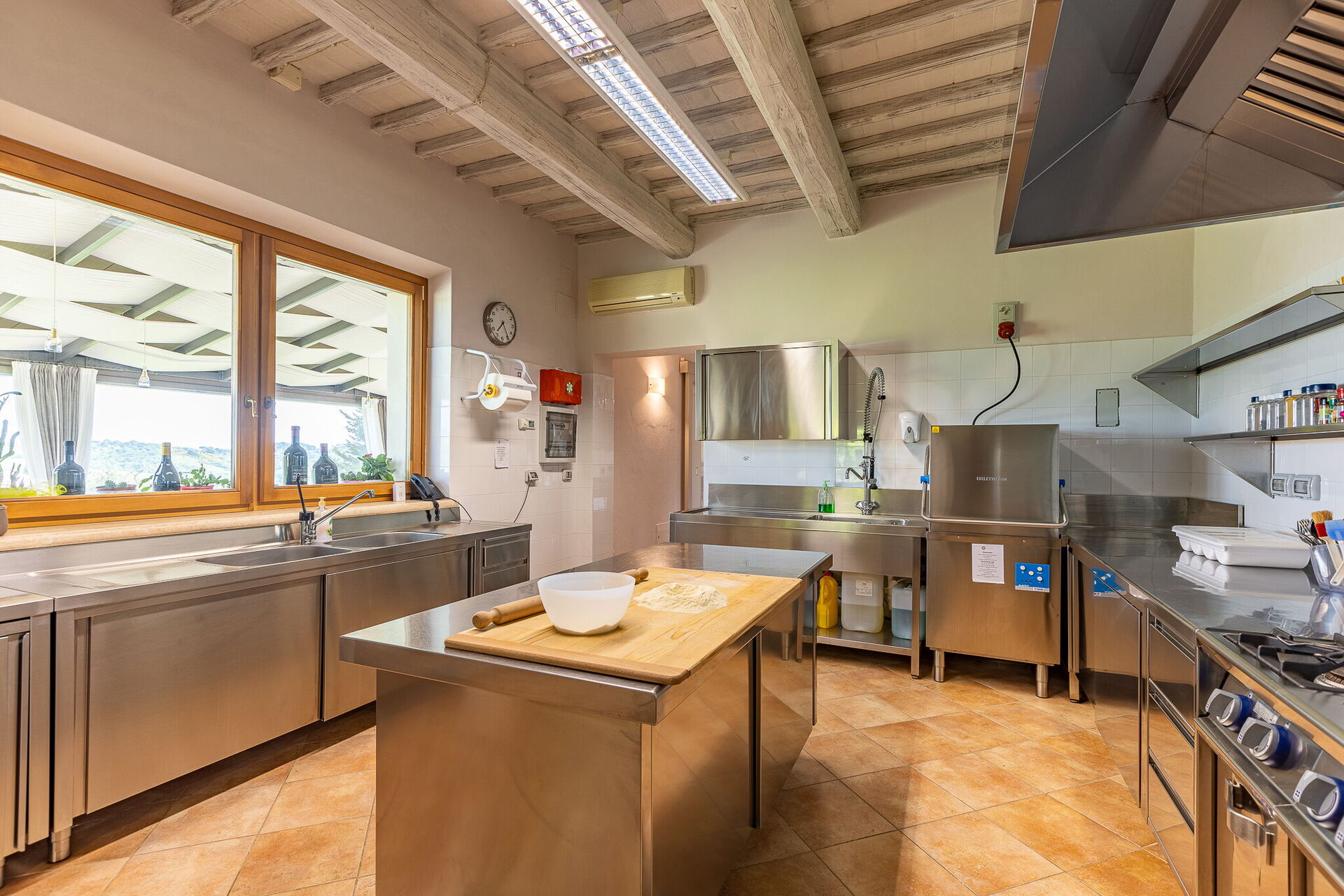 Villa Le Buche badkamer in Sarteano