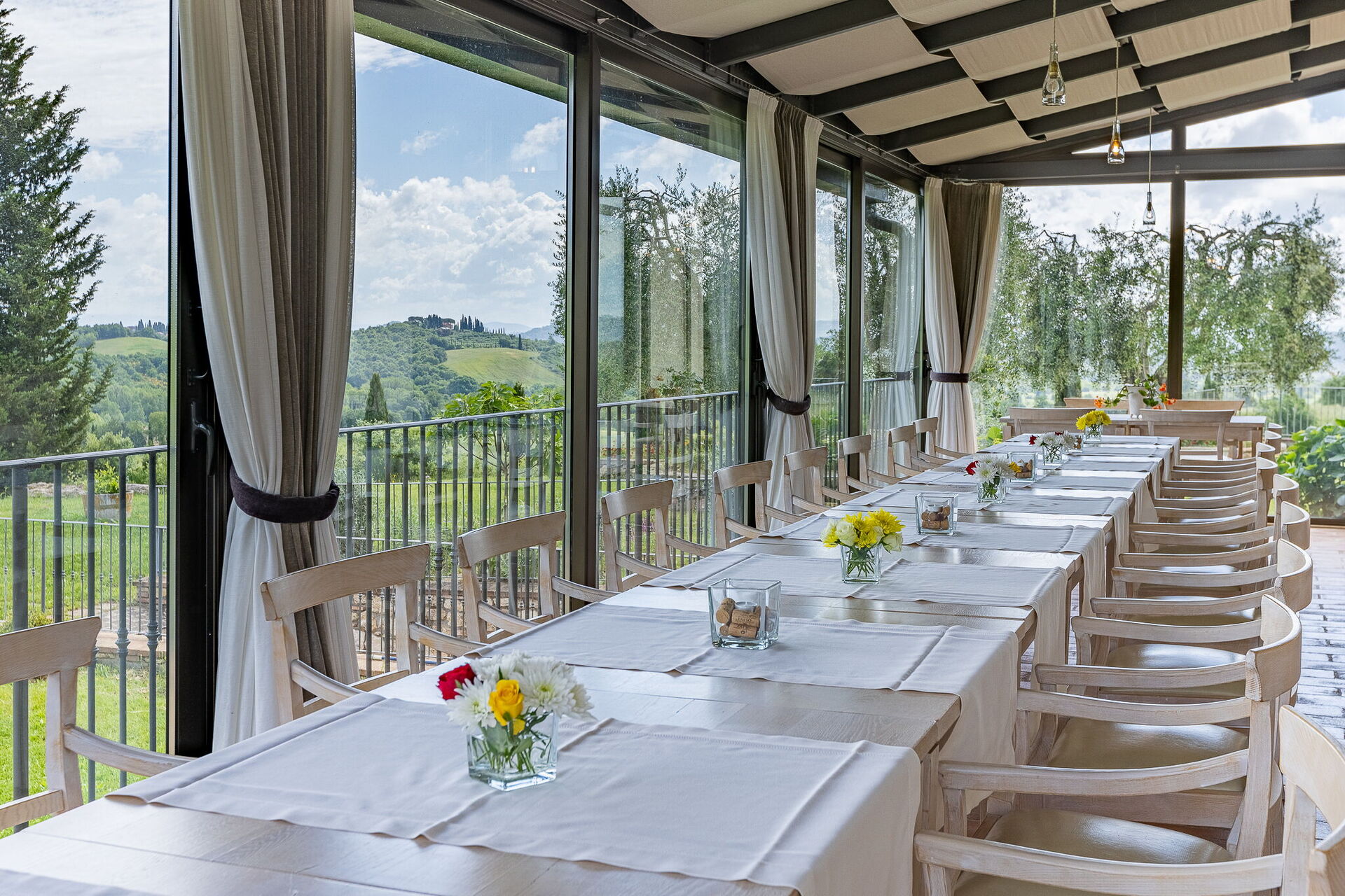 Villa Le Buche interieur in Sarteano