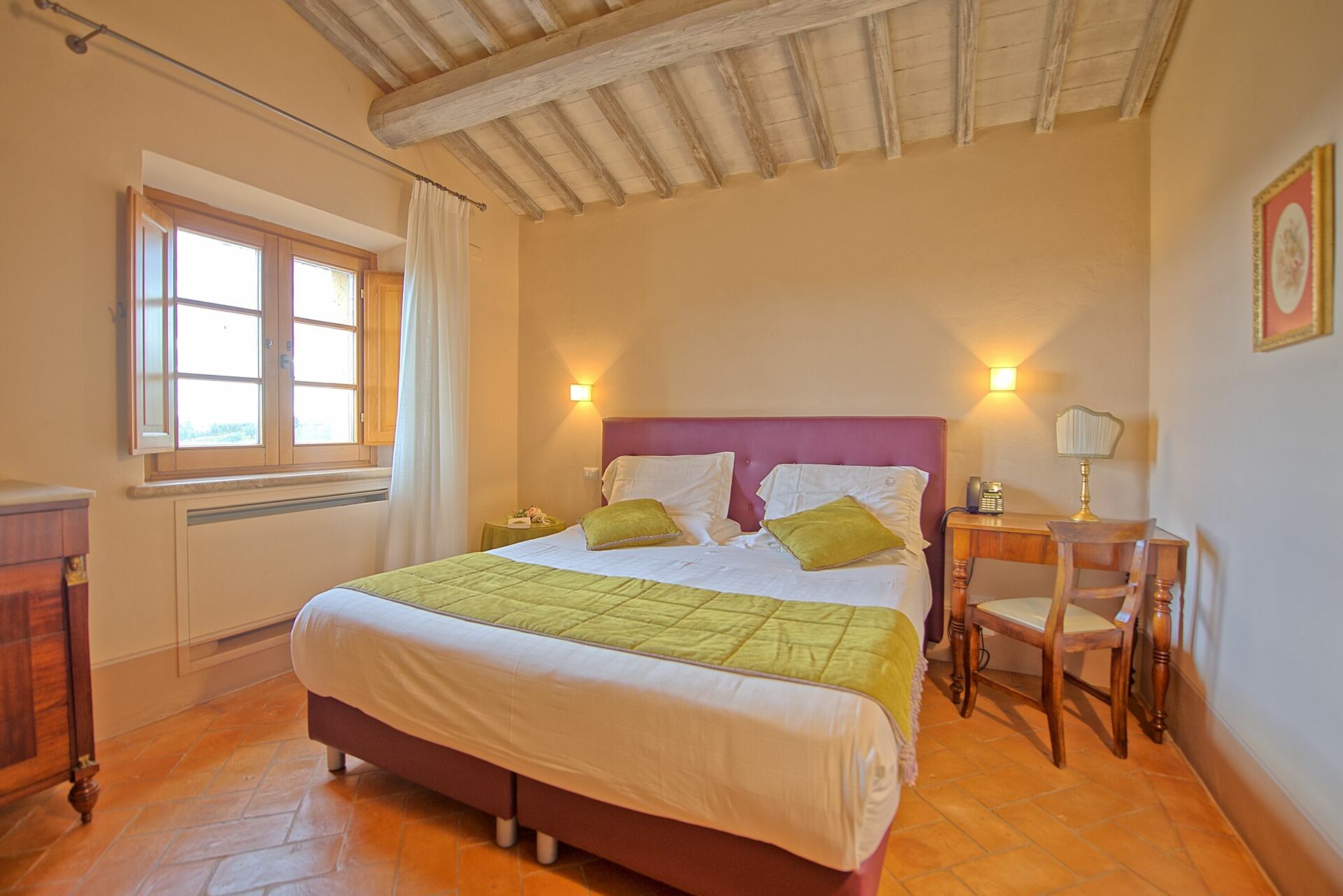 Villa Le Buche badkamer in Sarteano