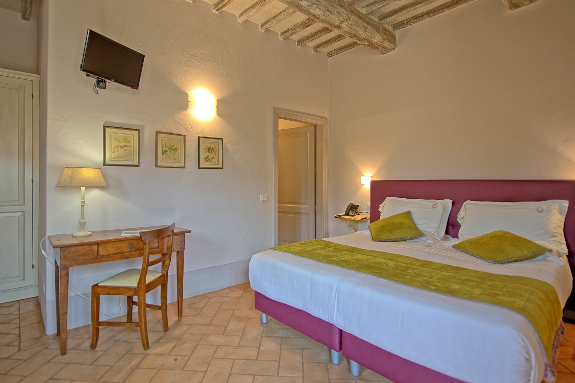 Villa Le Buche tuin in Sarteano